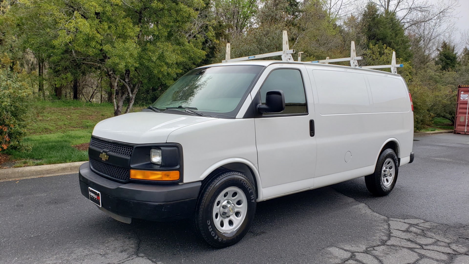 Used 2012 Chevrolet EXPRESS CARGO VAN V6 / AUTO RWD / ROOF RACK / STORAGE RACKS for sale Sold at Formula Imports in Charlotte NC 28227 1