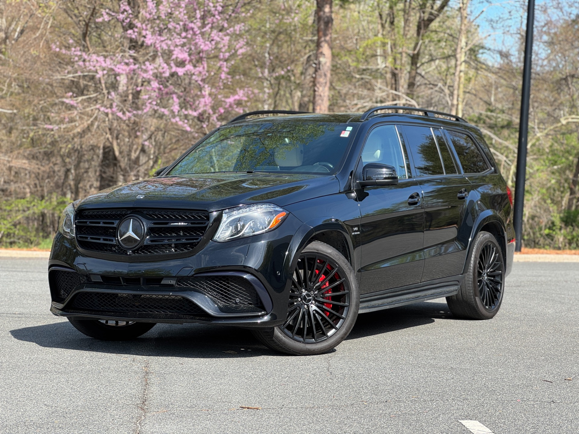 Used 2019 Mercedes-Benz AMG GLS 63 4MATIC REAR ENTERTAINMENT / 22IN WHEELS / TOW HITCH for sale Sold at Formula Imports in Charlotte NC 28227 1