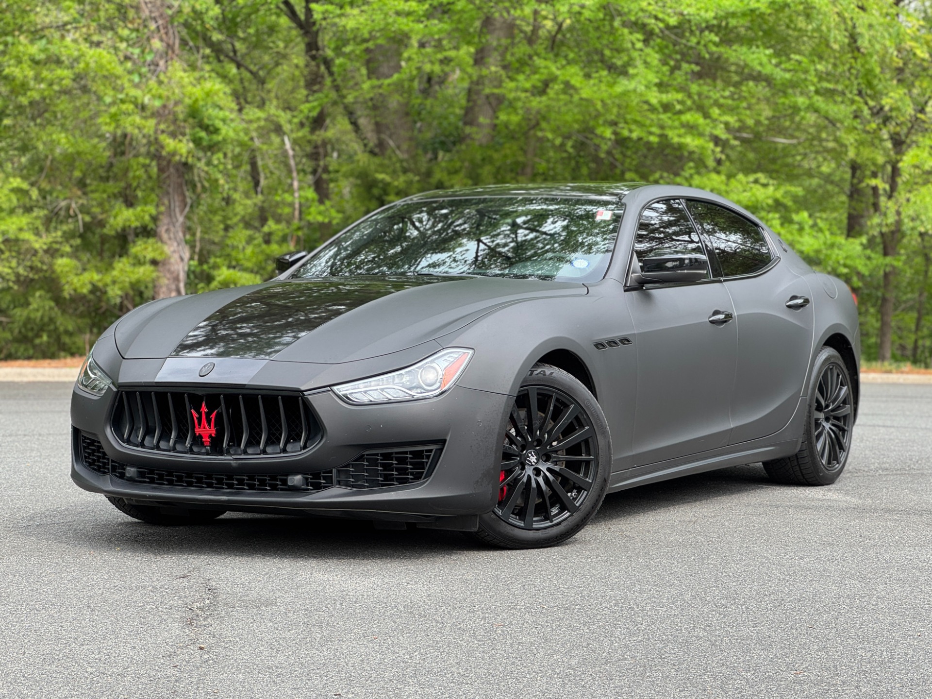 Used 2019 Maserati Ghibli S Q4 VINYL WRAP / AWD / TWIN TURBO for sale Sold at Formula Imports in Charlotte NC 28227 1