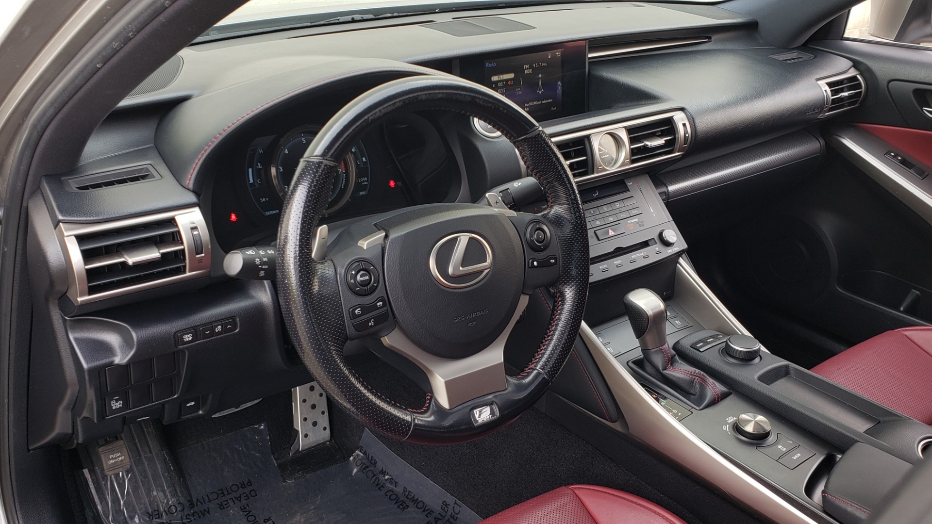 Used 2016 Lexus IS 200T F-SPORT / BSM / SUNROOF / VENTILATED SEATS / REARVIEW for sale Sold at Formula Imports in Charlotte NC 28227 35