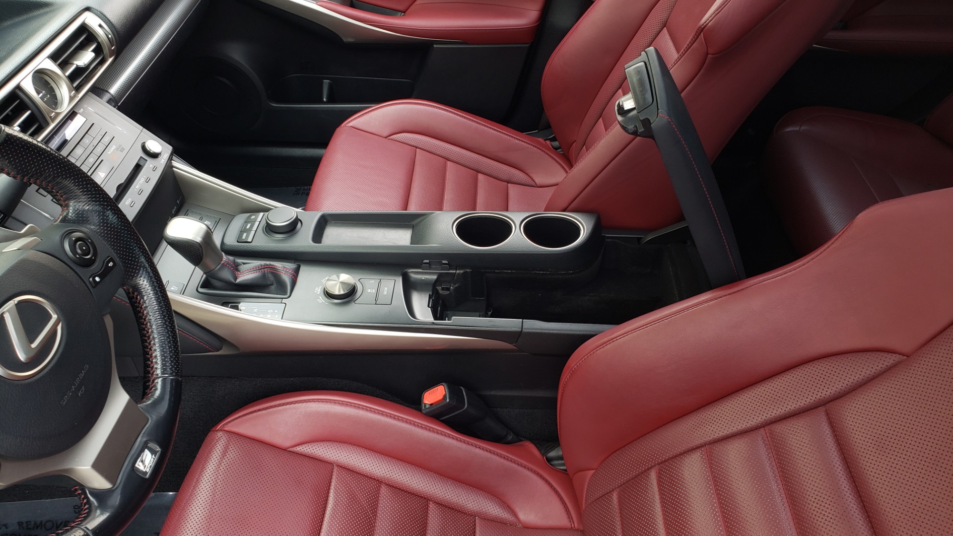 Used 2016 Lexus IS 200T F-SPORT / BSM / SUNROOF / VENTILATED SEATS / REARVIEW for sale Sold at Formula Imports in Charlotte NC 28227 52