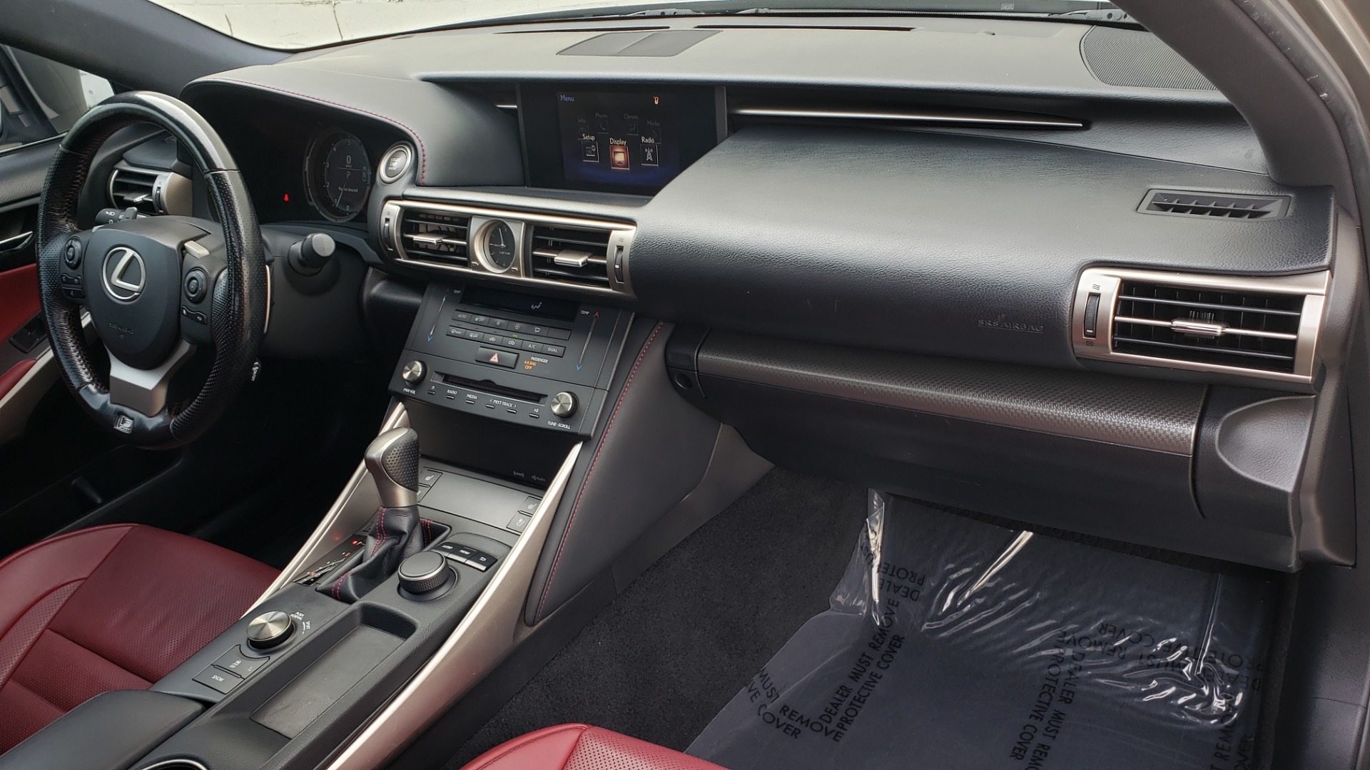 Used 2016 Lexus IS 200T F-SPORT / BSM / SUNROOF / VENTILATED SEATS / REARVIEW for sale Sold at Formula Imports in Charlotte NC 28227 64