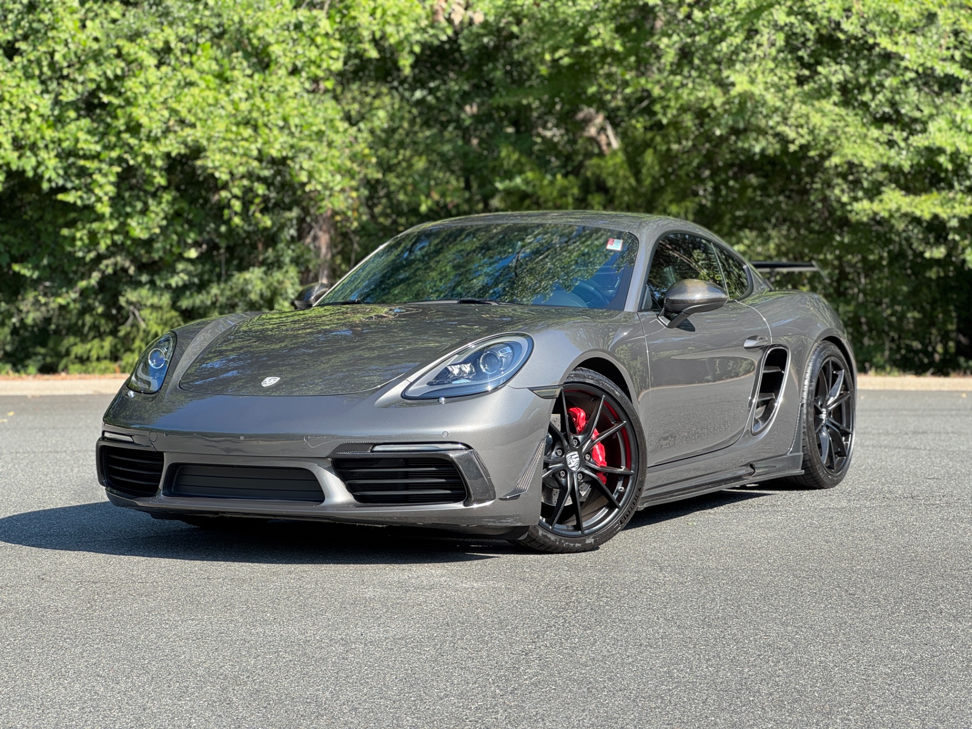 Used 2019 Porsche 718 Cayman S MANUAL / SPORT CHRONO +/ 20 WHEELS / EXHAUST for sale Sold at Formula Imports in Charlotte NC 28227 1
