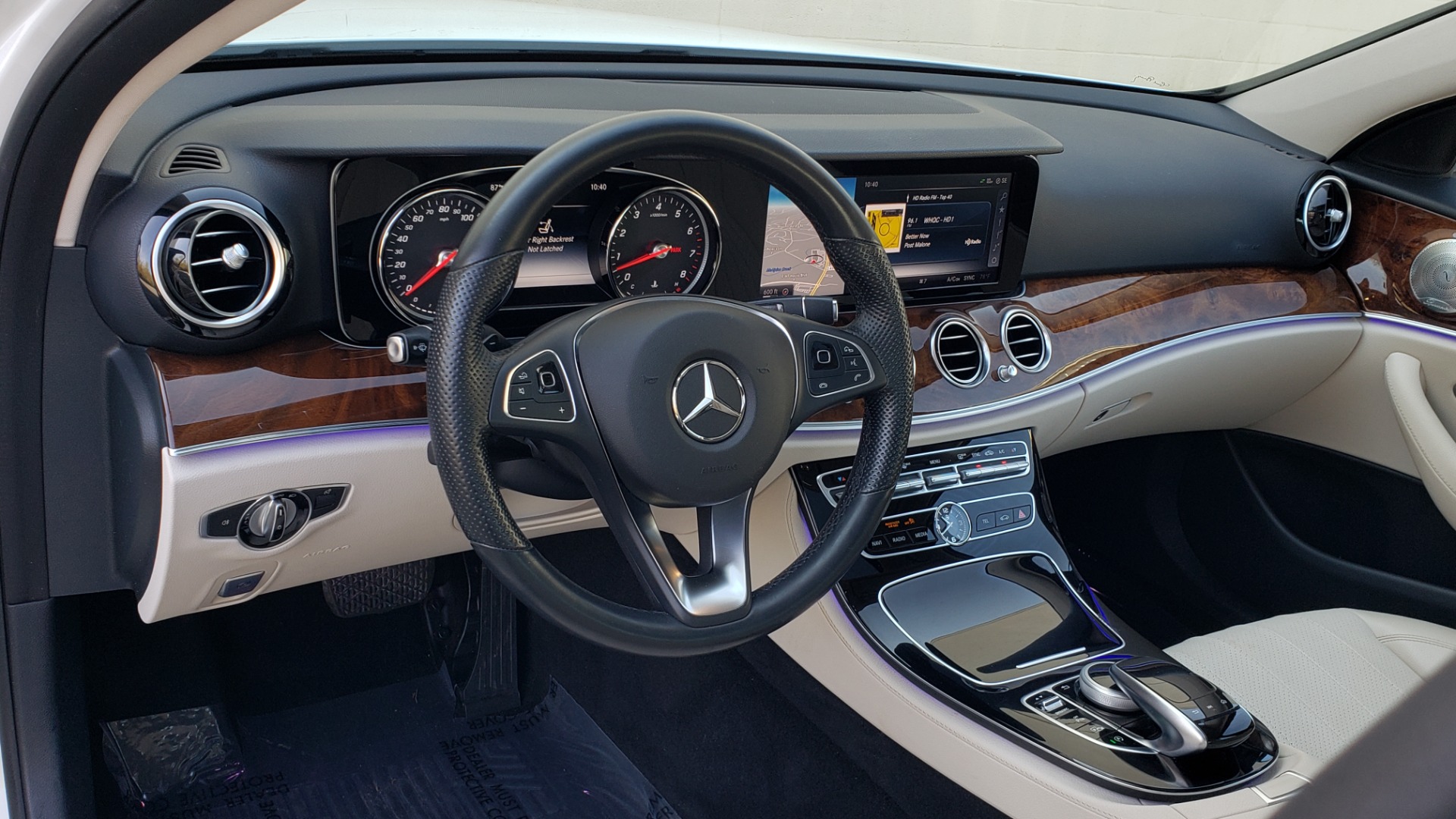 Used 2017 Mercedes-Benz E-Class E 300 PREMIUM / RWD / NAV / SNF / PARKING PILOT / REARVIEW / BURMESTER for sale Sold at Formula Imports in Charlotte NC 28227 32