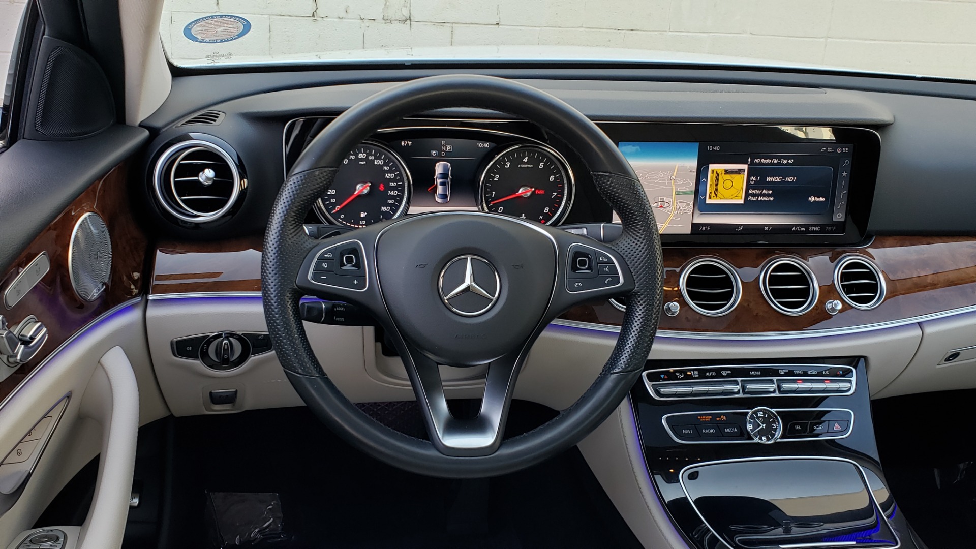 Used 2017 Mercedes-Benz E-Class E 300 PREMIUM / RWD / NAV / SNF / PARKING PILOT / REARVIEW / BURMESTER for sale Sold at Formula Imports in Charlotte NC 28227 33