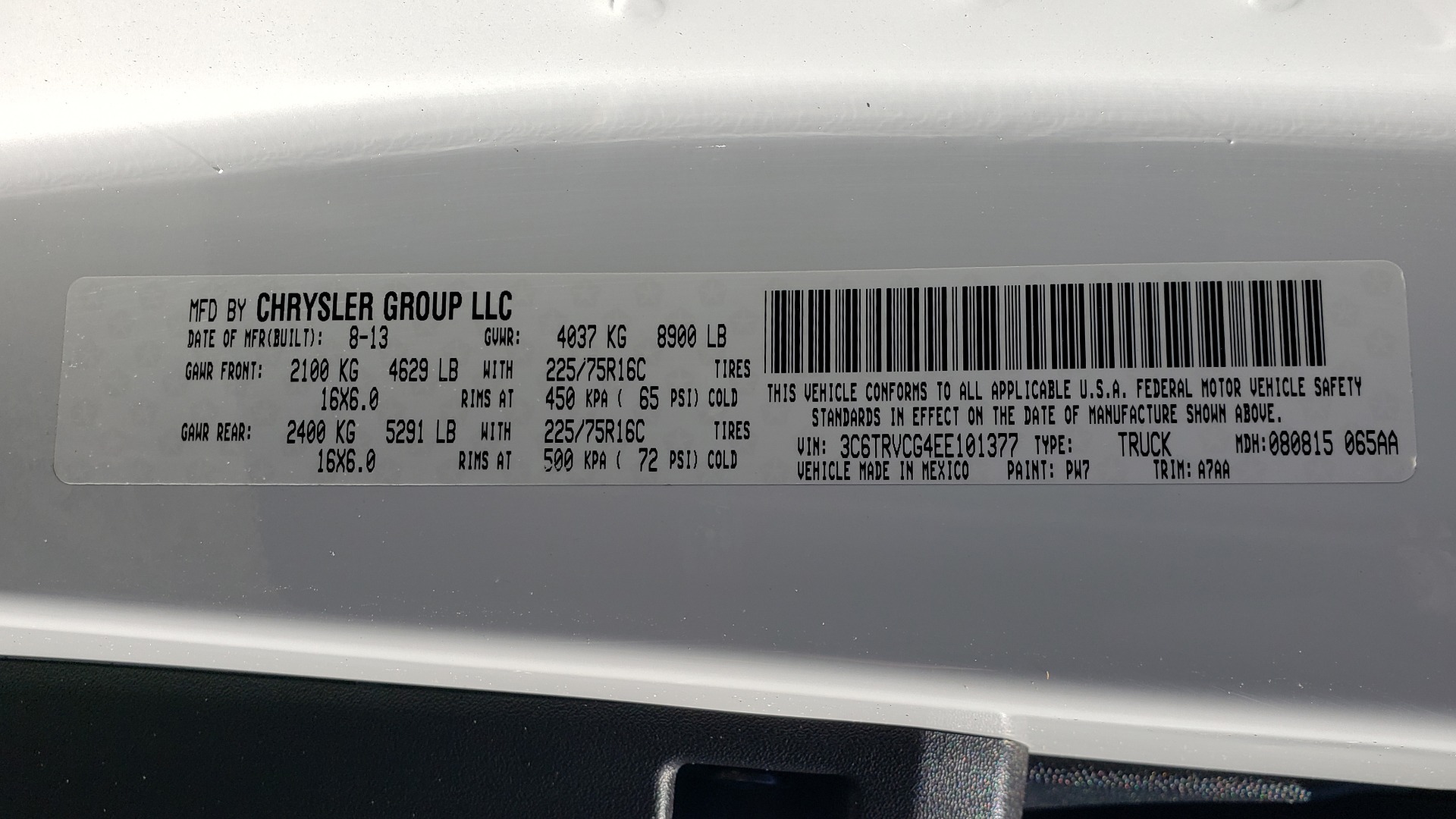 Used 2014 Ram PROMASTER CARGO VAN ROOF RACK / STORAGE for sale Sold at Formula Imports in Charlotte NC 28227 51