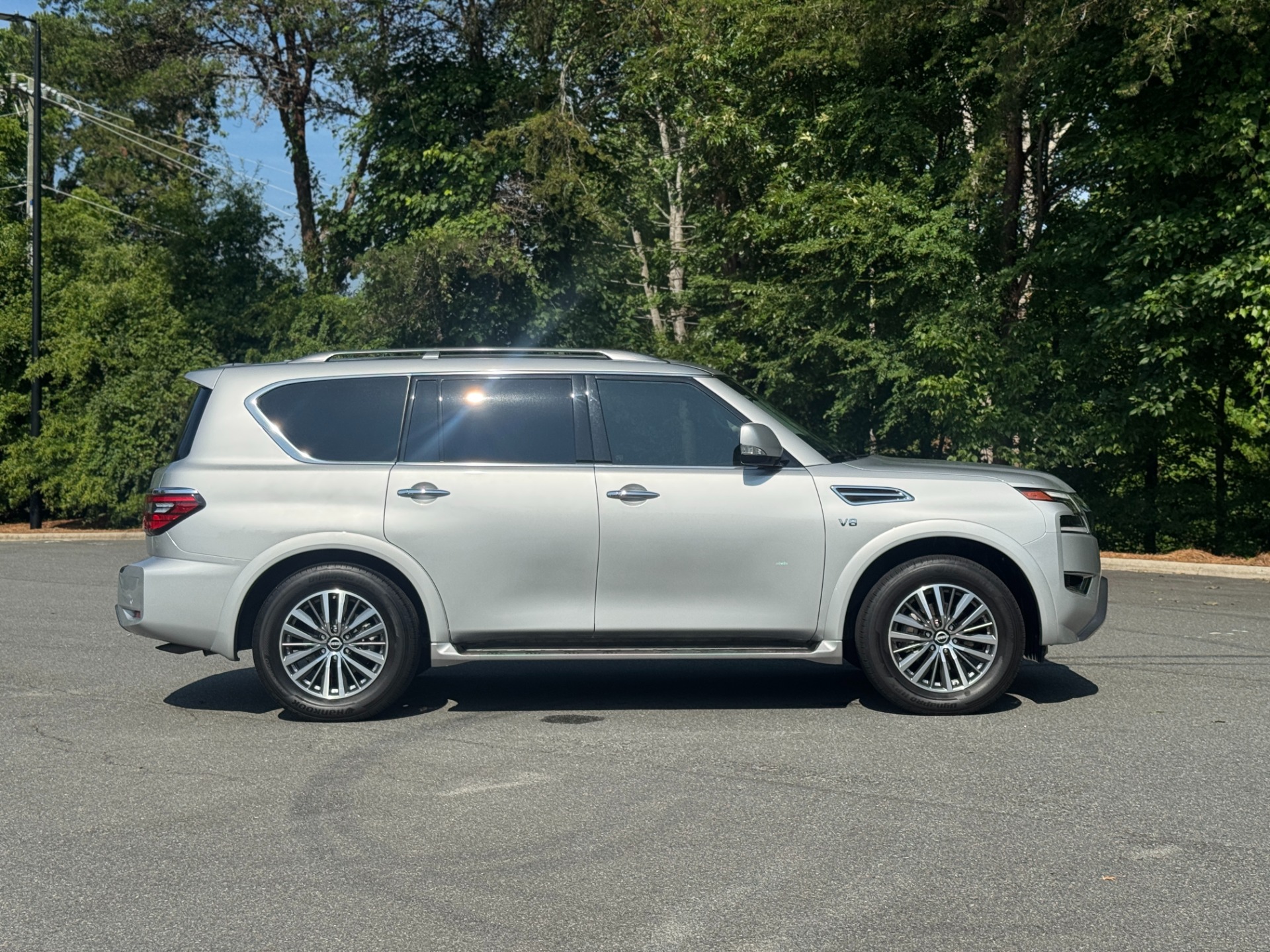 Used 2021 Nissan Armada SV APPEARANCE PKG / CARGO PKG / 20IN WHEELS for sale $32,700 at Formula Imports in Charlotte NC 28227 14