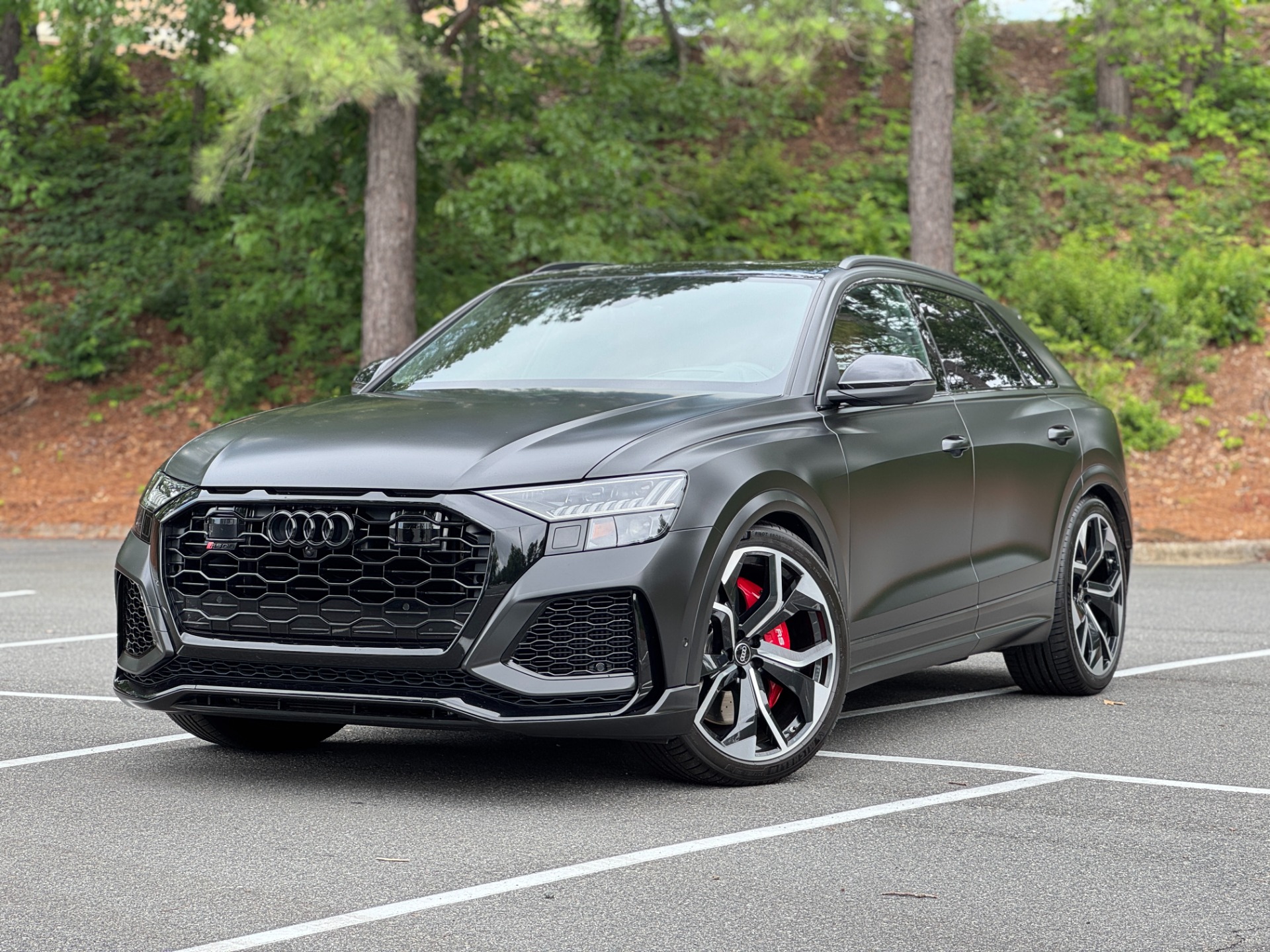 Used 2022 Audi RS Q8 BLACK OPTIC / EXEC PKG / LUXURY PKG / MATTE PPF for sale Sold at Formula Imports in Charlotte NC 28227 1