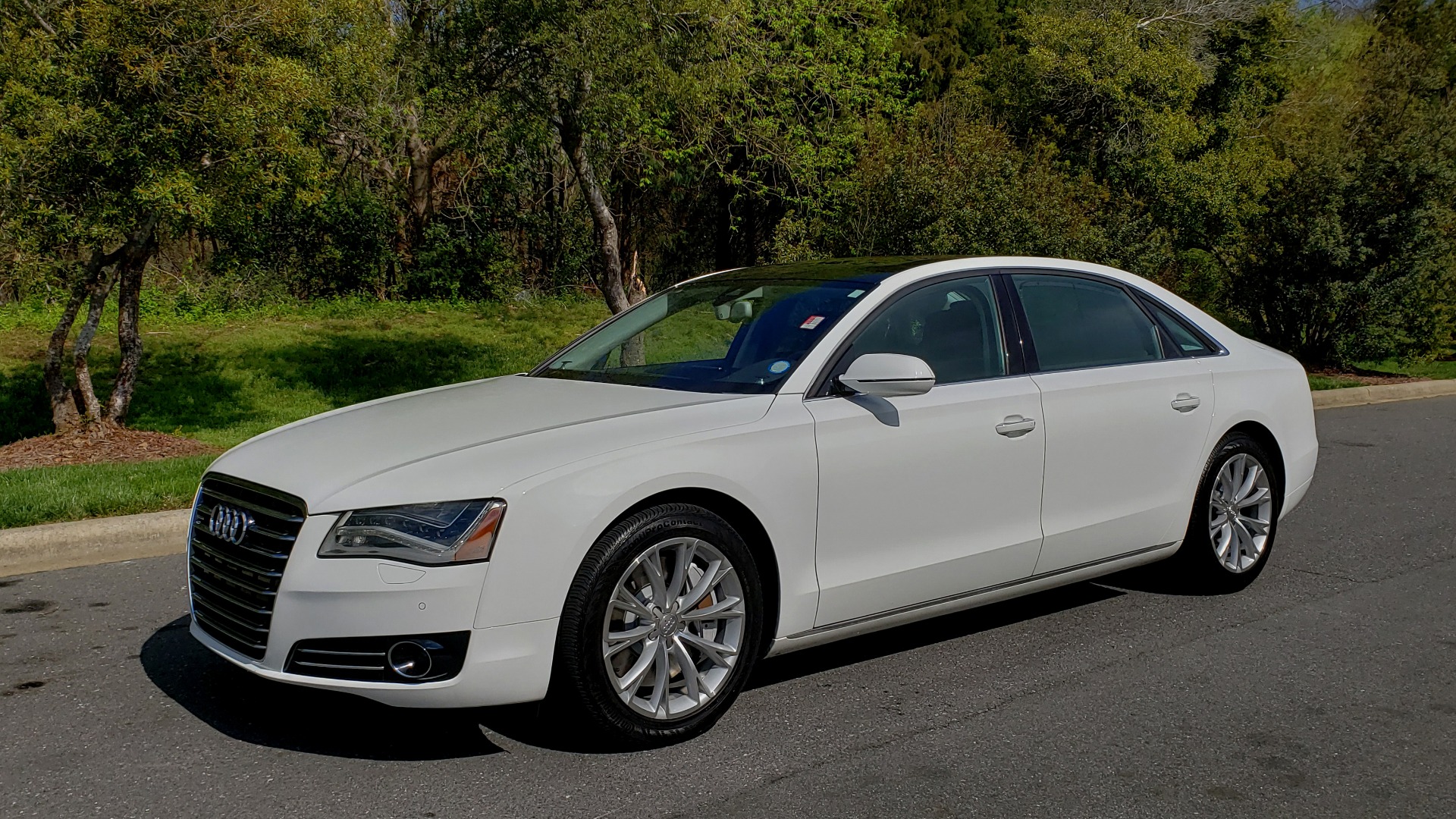 Used 2011 Audi A8 L QUATTRO / NAV / PANO-ROOF / REARVIEW / BSM / B&O SND for sale Sold at Formula Imports in Charlotte NC 28227 1