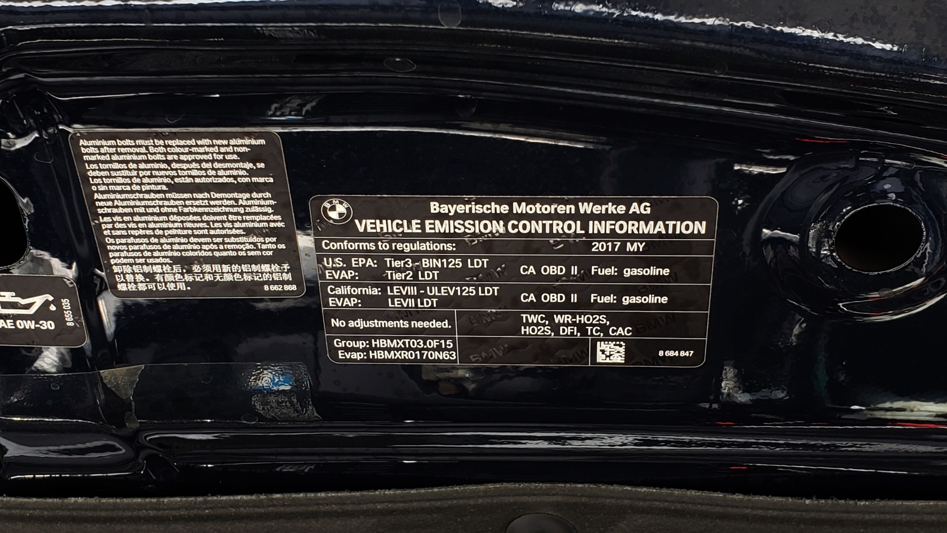 Used 2017 BMW X5 XDRIVE35I PREMIUM / NAV / SUNROOF/ CLD WTHR / HARMAN/KARDON / REARVIEW for sale $30,595 at Formula Imports in Charlotte NC 28227 13