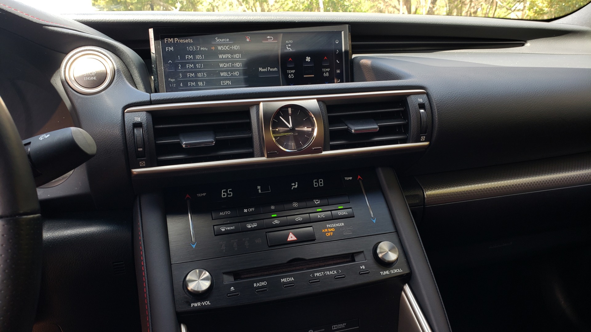 Used 2017 Lexus IS 300 F SPORT AWD / NAV / SUNROOF / REARVIEW / VENT SEATS / BSM for sale Sold at Formula Imports in Charlotte NC 28227 37