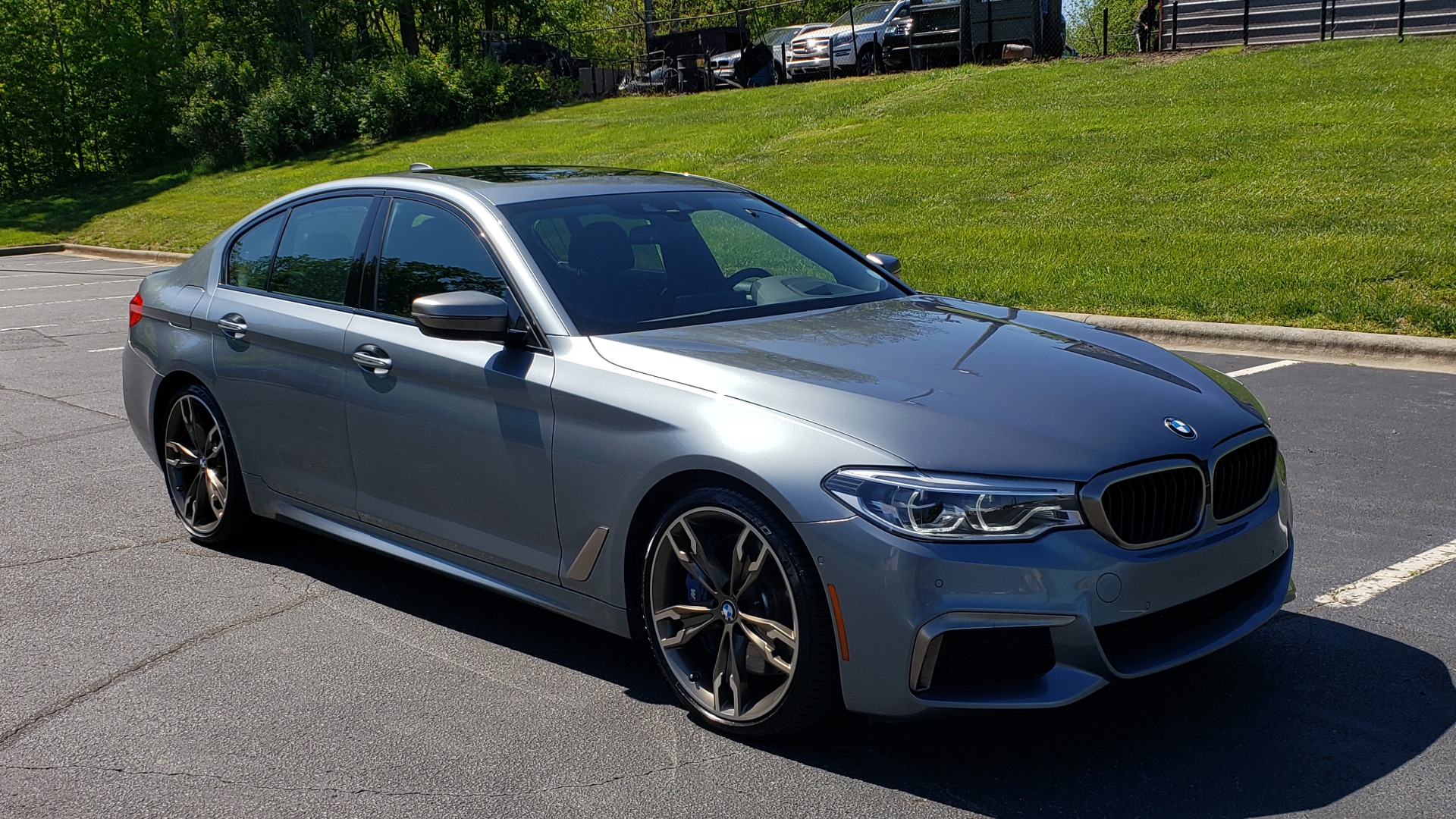 Used 2018 BMW 5 SERIES M550I XDRIVE / EXEC PKG / LUX / DRVR ASST / CLD WTHR / ACTIVE DR for sale Sold at Formula Imports in Charlotte NC 28227 4