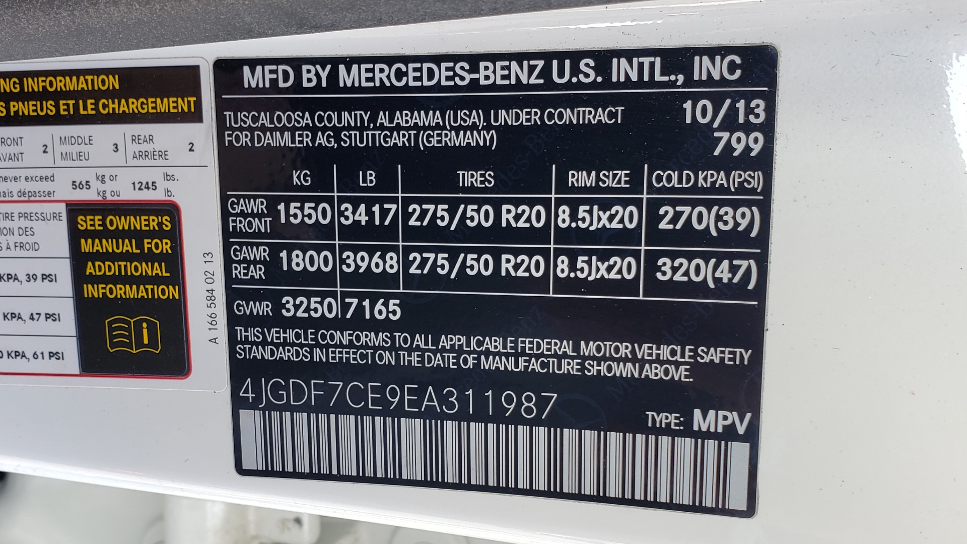 Used 2014 Mercedes-Benz GL-Class GL 450 PREMIUM / NAV / SUNROOF / 3-ROW / REARVIEW for sale Sold at Formula Imports in Charlotte NC 28227 87