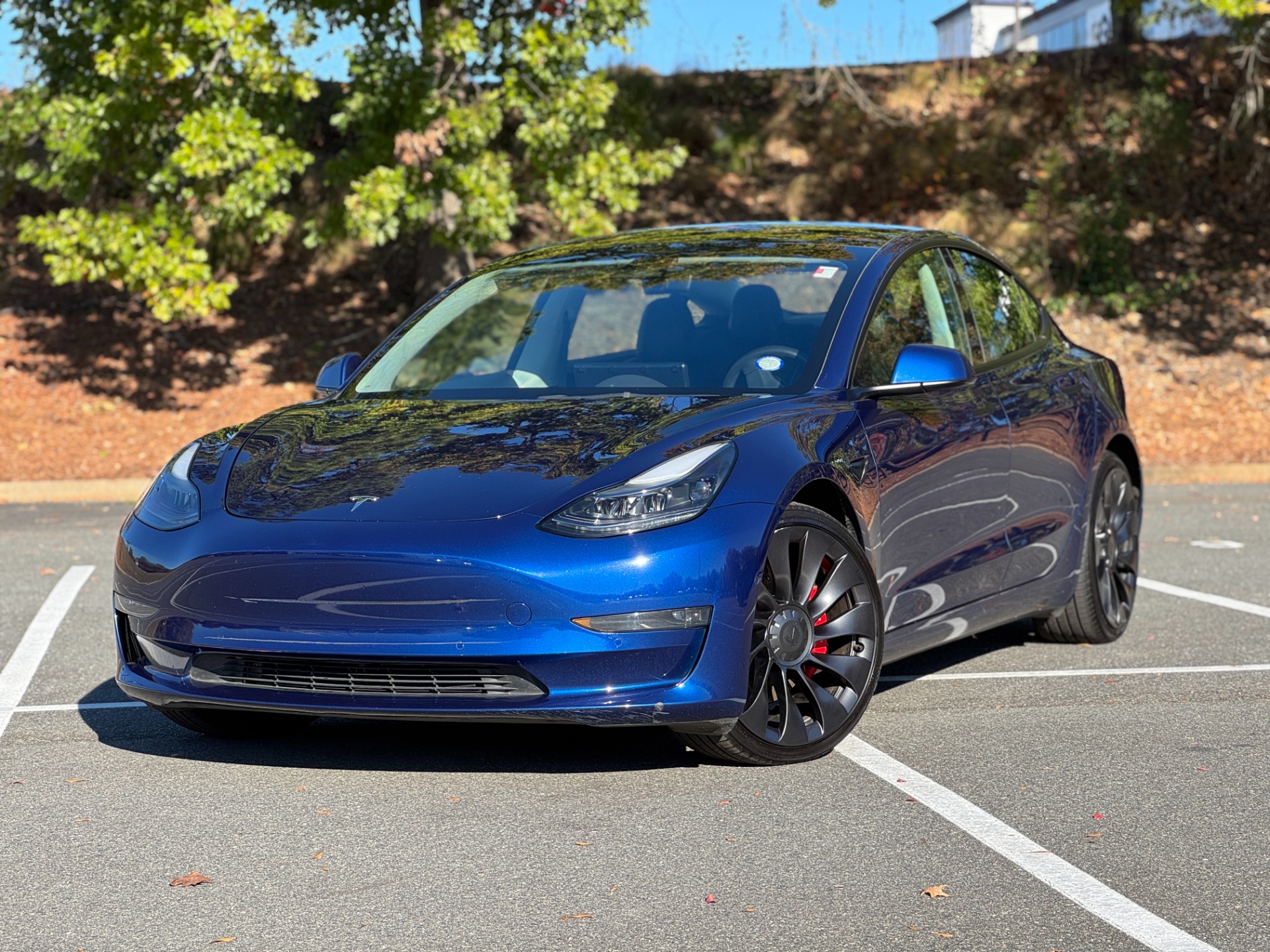 Used 2022 Tesla Model 3 Performance PERFORMANCE for sale Sold at Formula Imports in Charlotte NC 28227 1