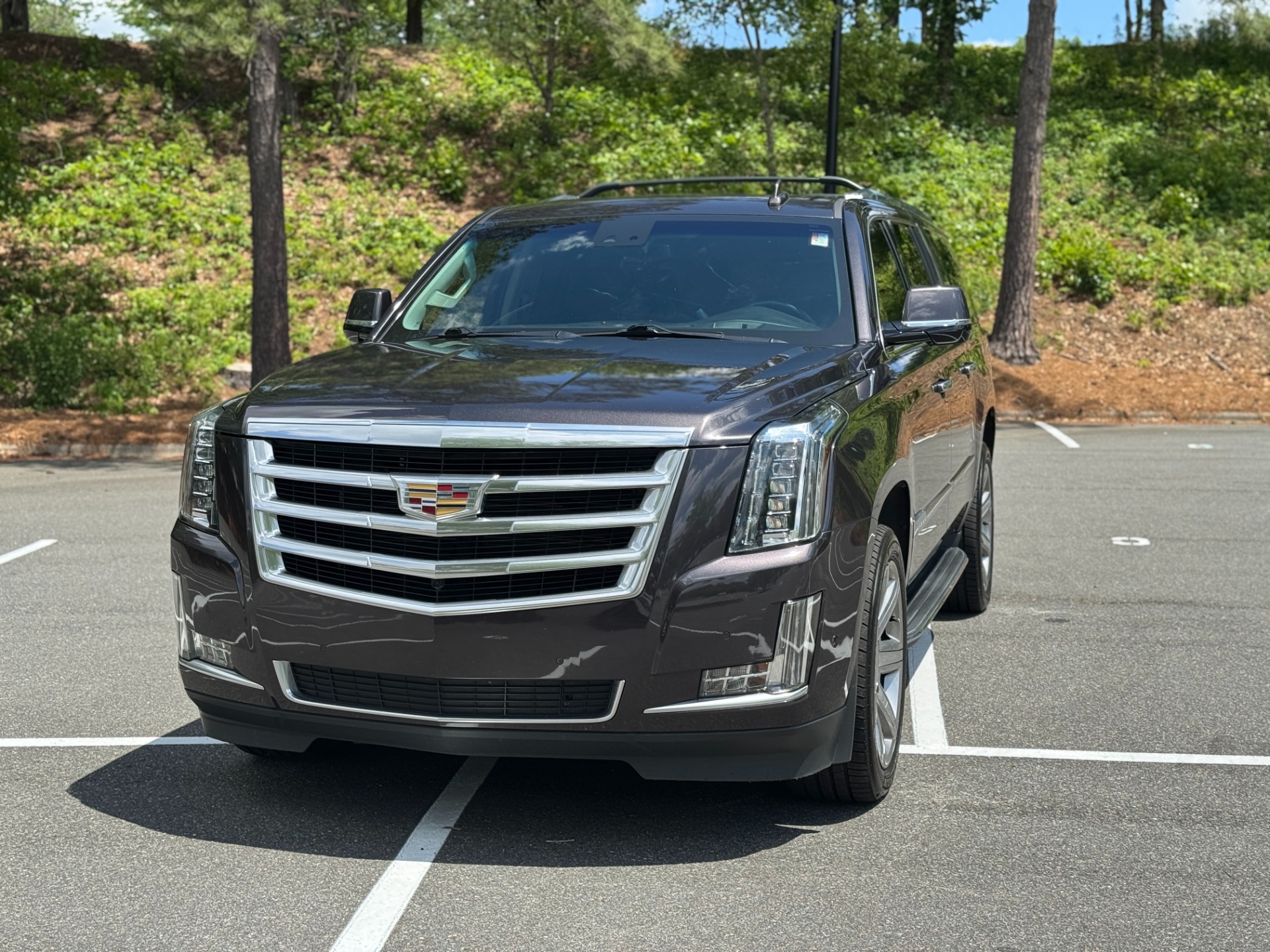 Used 2018 Cadillac Escalade ESV LUXURY REAR ENTERTAINMENT, DVD , BUCKETS for sale Sold at Formula Imports in Charlotte NC 28227 3