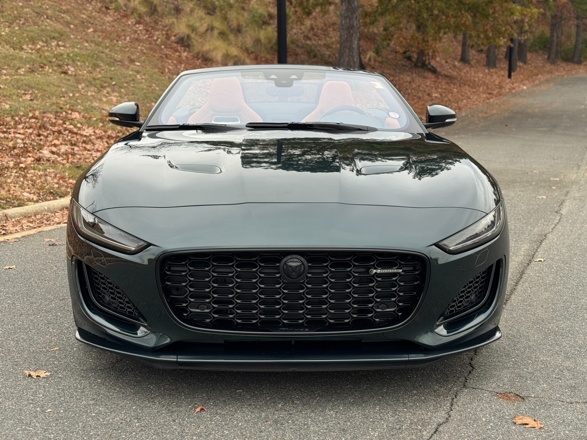 Used 2024 Jaguar F-TYPE Convertible P450 R-Dynamic RWD BRITISH RACING GREEN / MERIDIAN SOUND for sale Sold at Formula Imports in Charlotte NC 28227 2