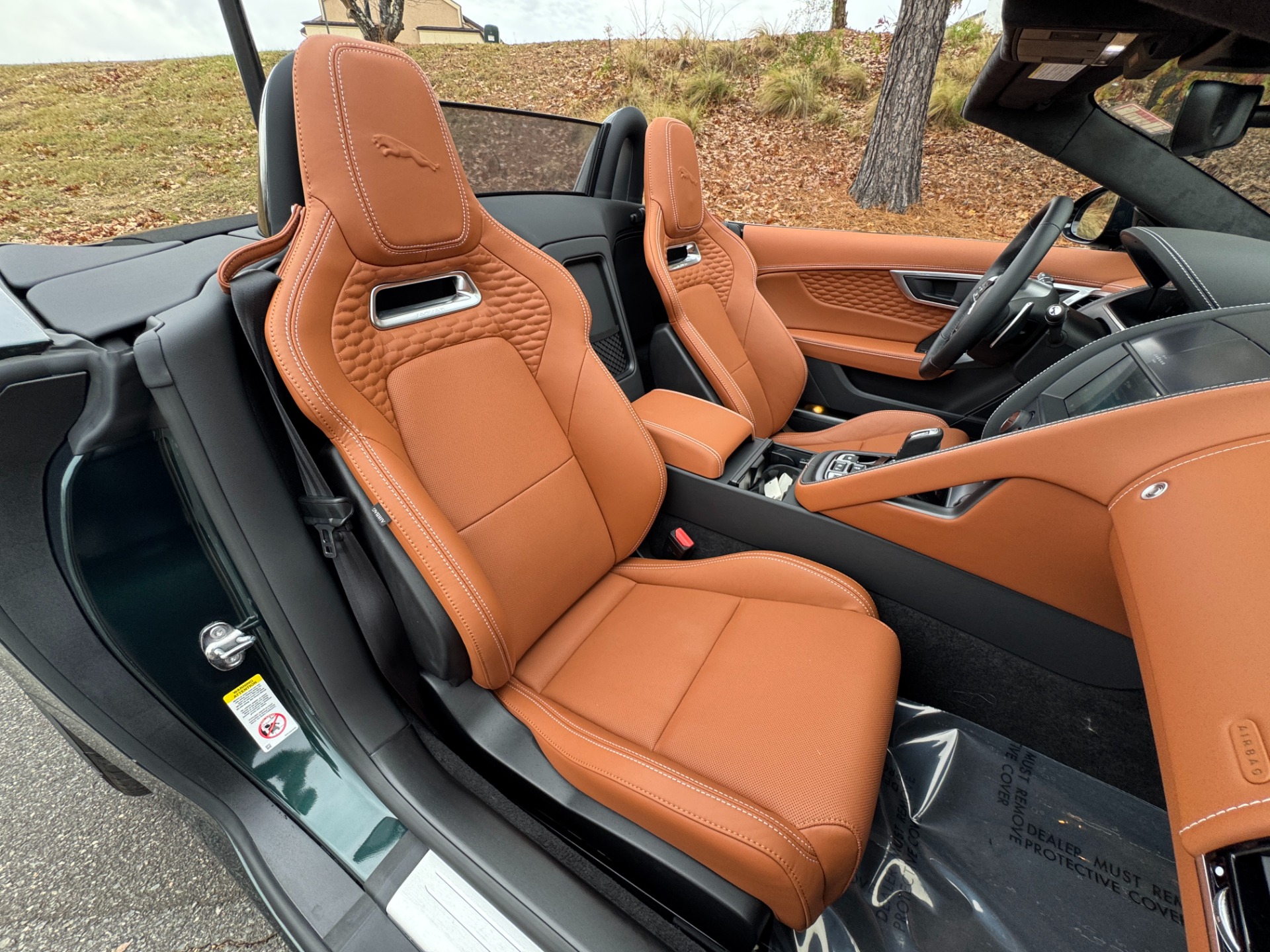 Used 2024 Jaguar F-TYPE Convertible P450 R-Dynamic RWD BRITISH RACING GREEN / MERIDIAN SOUND for sale Sold at Formula Imports in Charlotte NC 28227 44