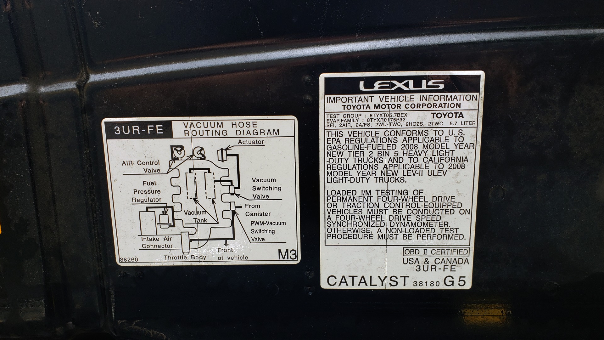 Used 2008 Lexus LX 570 for sale Sold at Formula Imports in Charlotte NC 28227 12