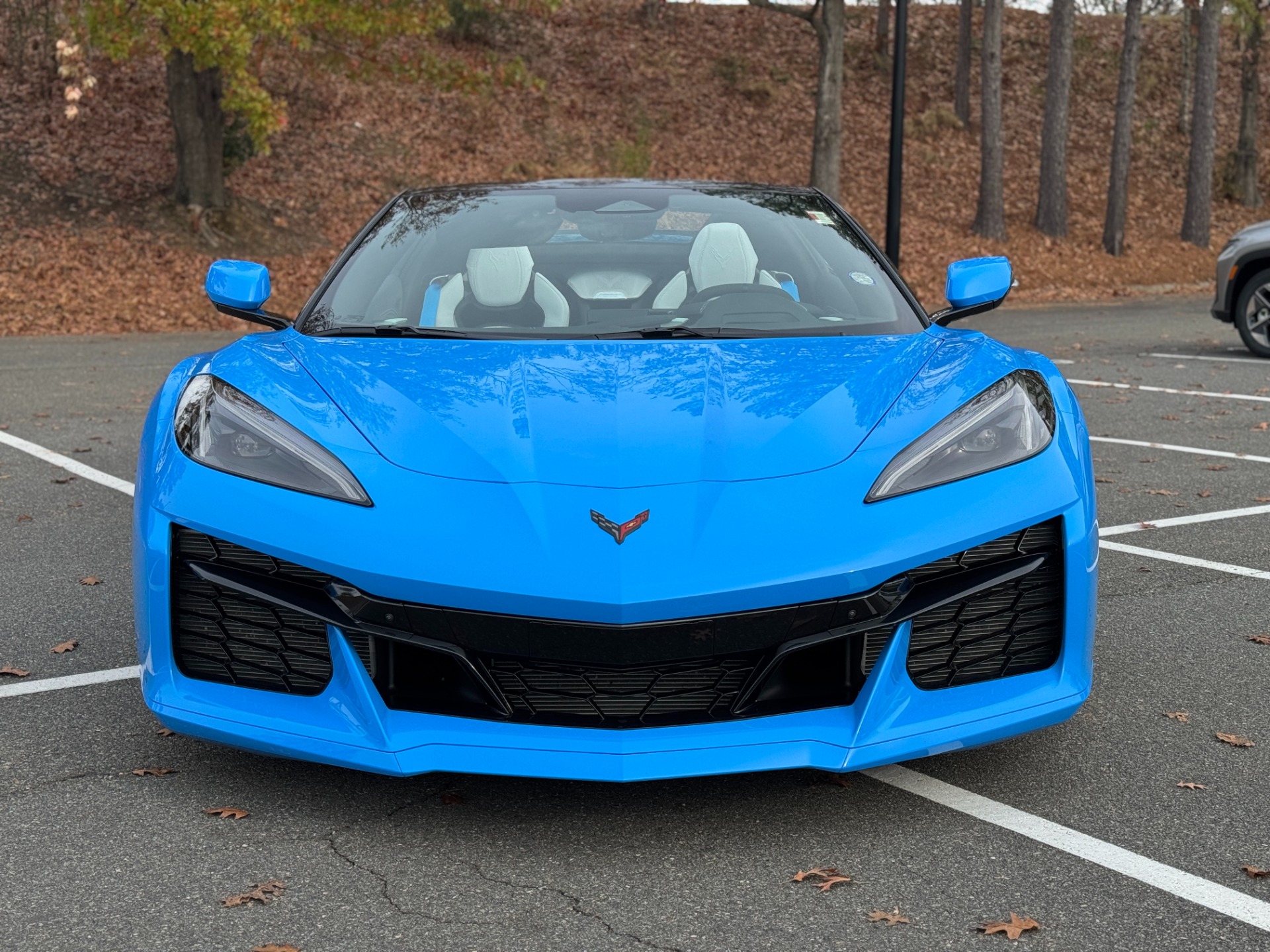   ブルー・フルーテッド、フルレース　24.5㎝ Used 2024 Chevrolet Corvette Z06 Convertible 2LZ GT2 BUCKETS