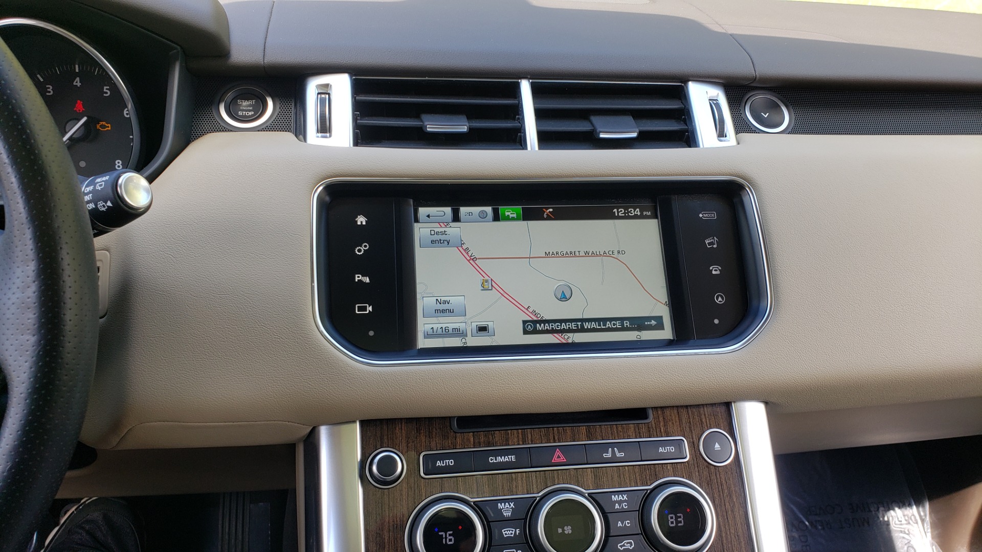 Used 2016 Land Rover RANGE ROVER SPORT SC V6 HSE / 4WD / NAV / PANO-ROOF / REARVIEW / CLIMATE & VISIBILITY for sale Sold at Formula Imports in Charlotte NC 28227 46