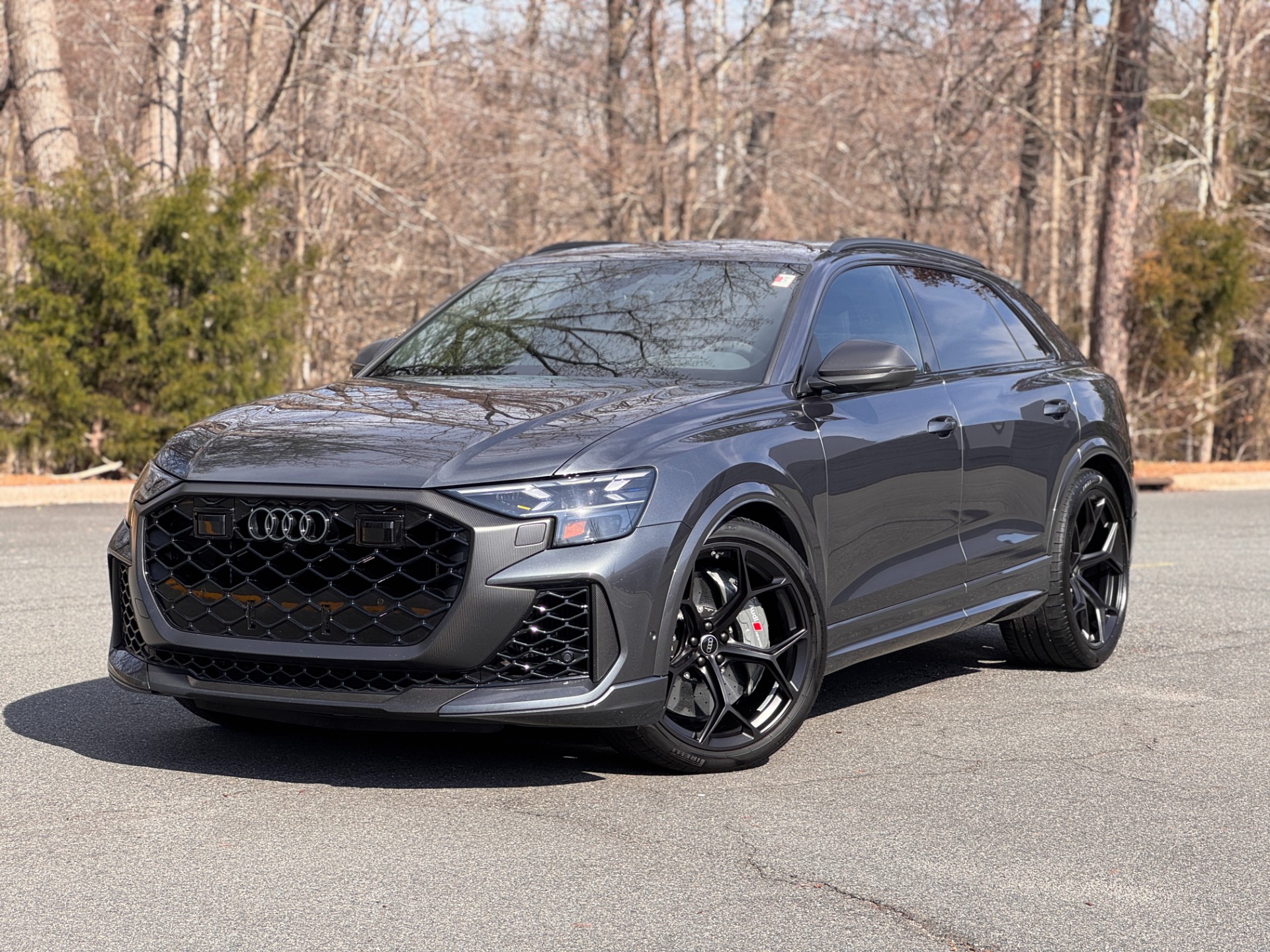 Used 2025 Audi RS Q8 PERFORMANCE MATTE CARBON/RS DESIGN/EXEC PKG/LUX PKG/EXHAUST for sale $121,500 at Formula Imports in Charlotte NC 28227 1