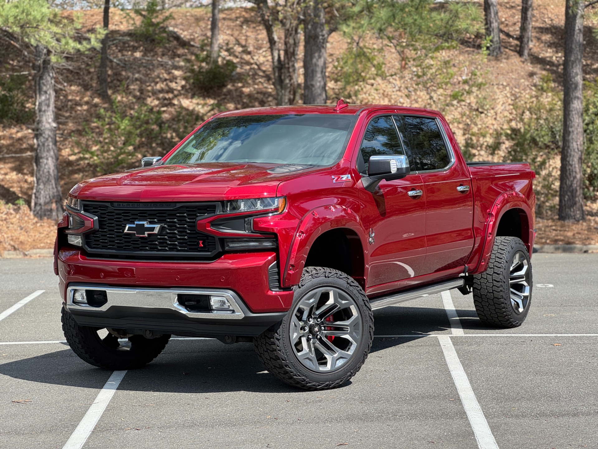 Used 2021 Chevrolet Silverado 1500 LTZ BLACK WIDOW EDITION for sale Sold at Formula Imports in Charlotte NC 28227 1