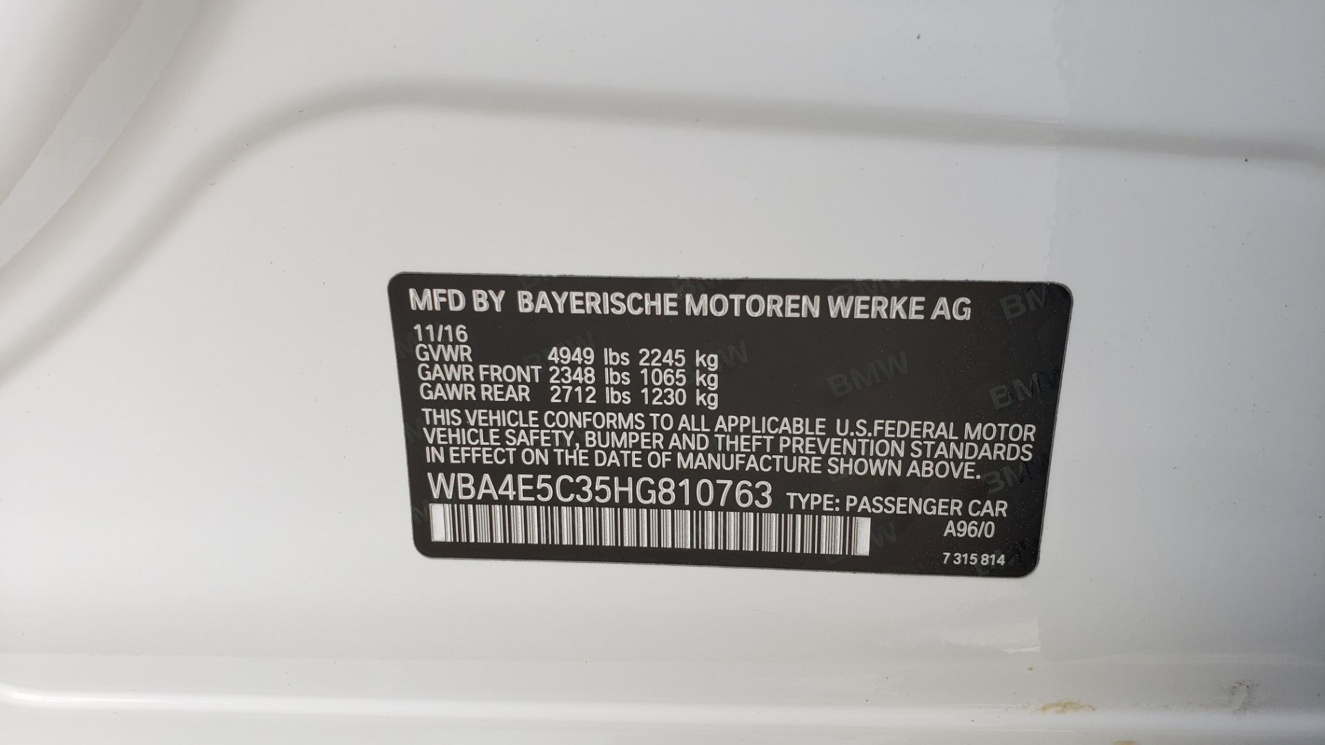 Used 2017 BMW 4 SERIES 440I XDRIVE / NAV / TECH PKG / DRVR ASST / SNRF / REARVIEW for sale Sold at Formula Imports in Charlotte NC 28227 94