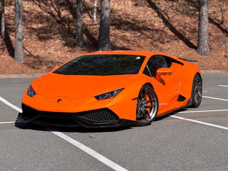 Used 2015 Lamborghini Huracan LP610-4 FULL VORSTEINER CARBON FIBER AERO KIT for sale $207,995 at Formula Imports in Charlotte NC