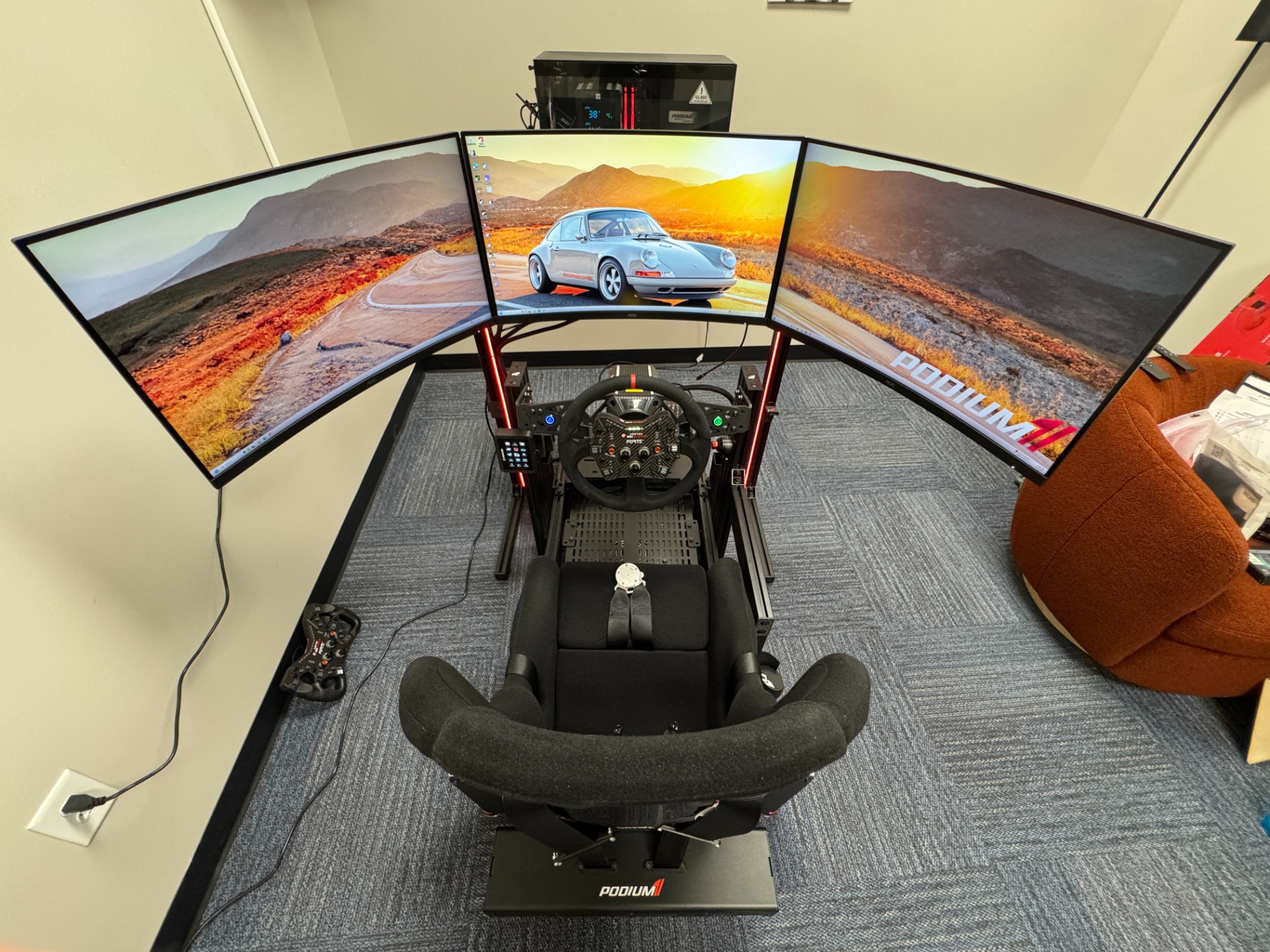 Podium 1 Racing Rig Used 2025 PODIUM 1 P3 FULL MOTION SIM RIG For Sale (Special Pricing ...
