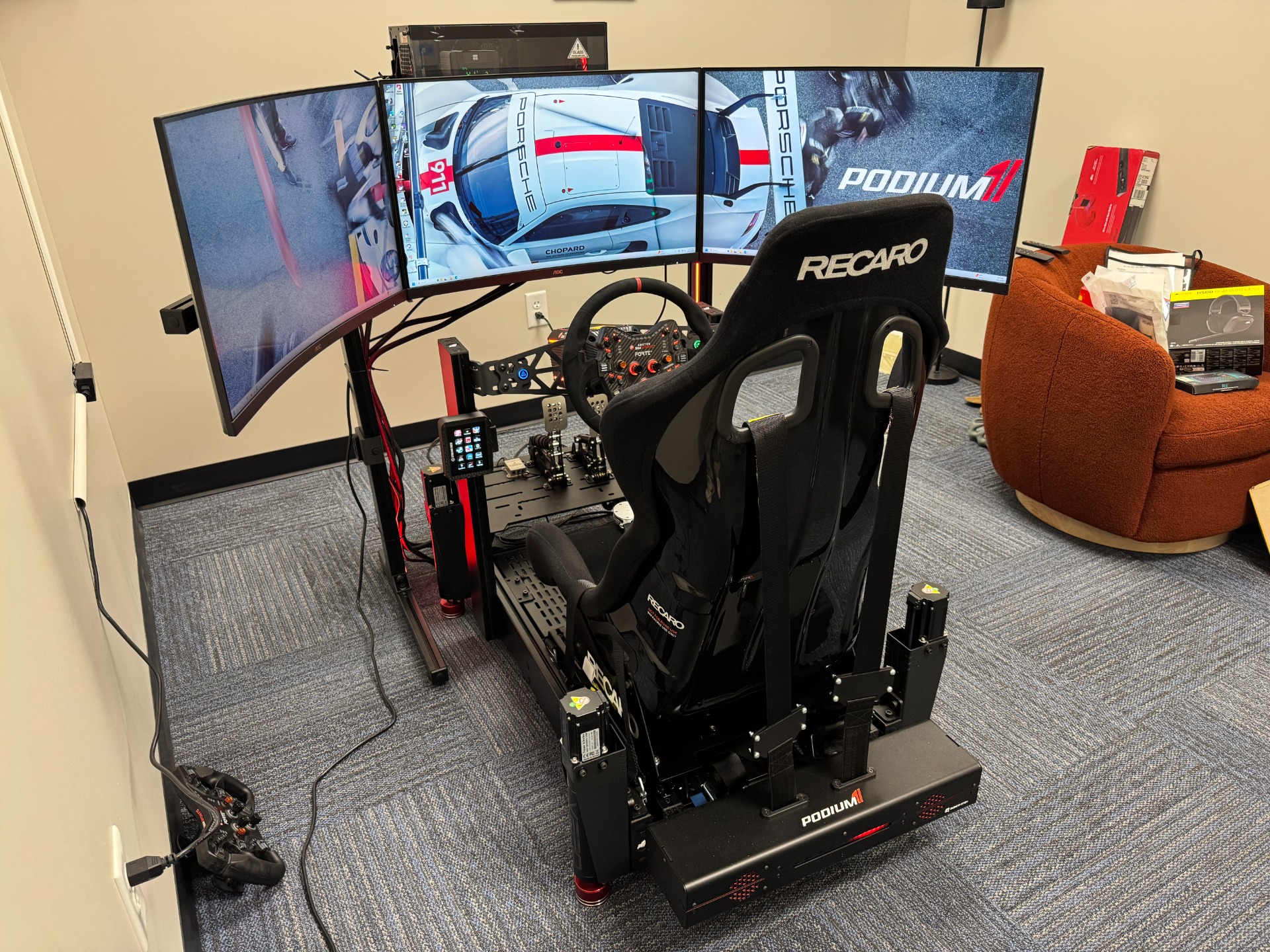 Podium 1 Racing Rig Used 2025 PODIUM 1 P3 FULL MOTION SIM RIG For Sale (Special Pricing ...