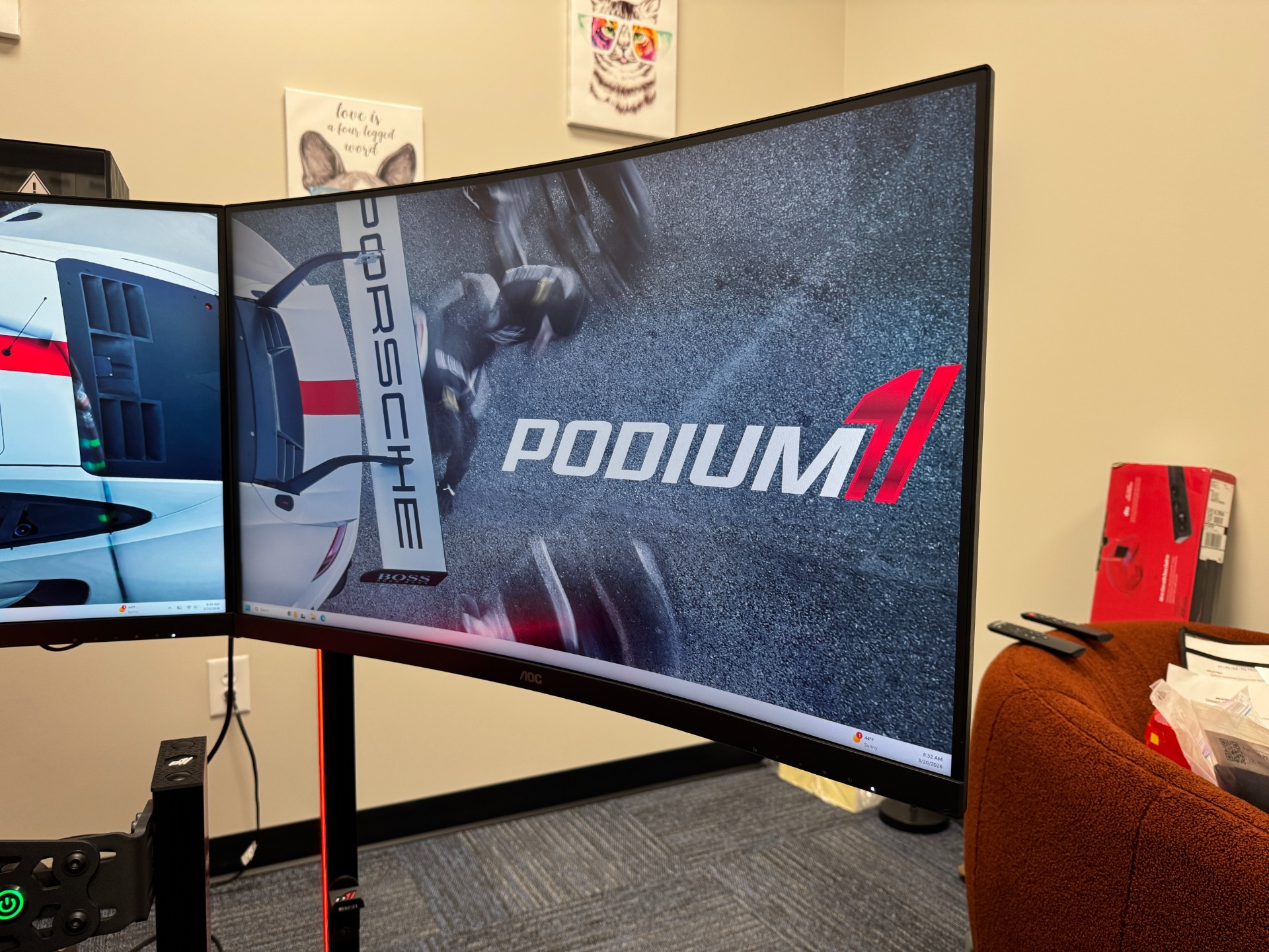 Podium 1 Racing Rig Used 2025 PODIUM 1 P3 FULL MOTION SIM RIG For Sale (Special Pricing ...