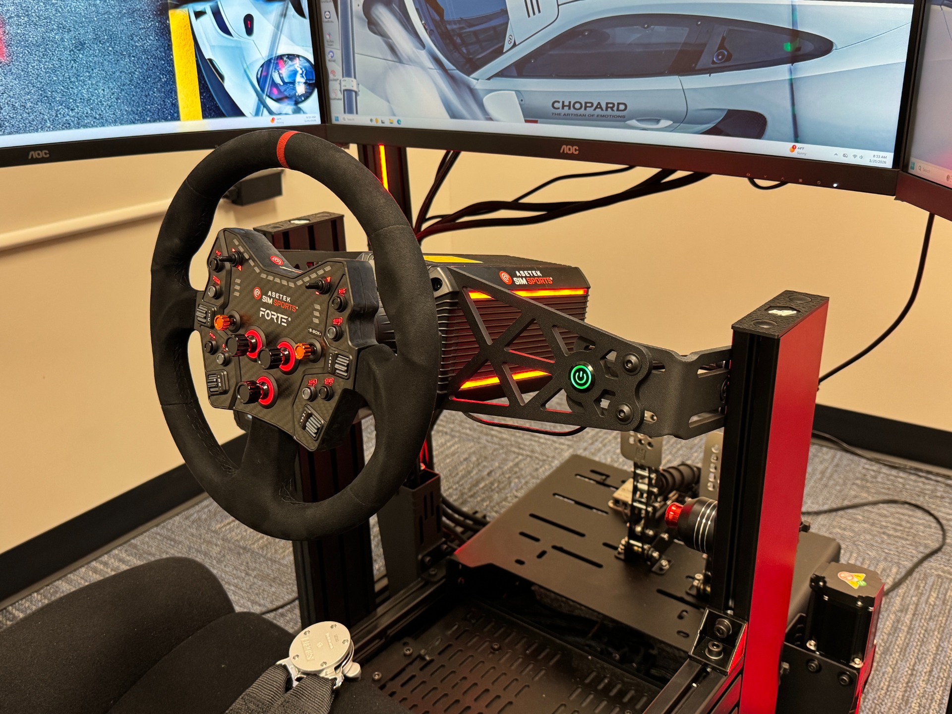 Podium 1 Racing Rig Used 2025 PODIUM 1 P3 FULL MOTION SIM RIG For Sale (Special Pricing ...