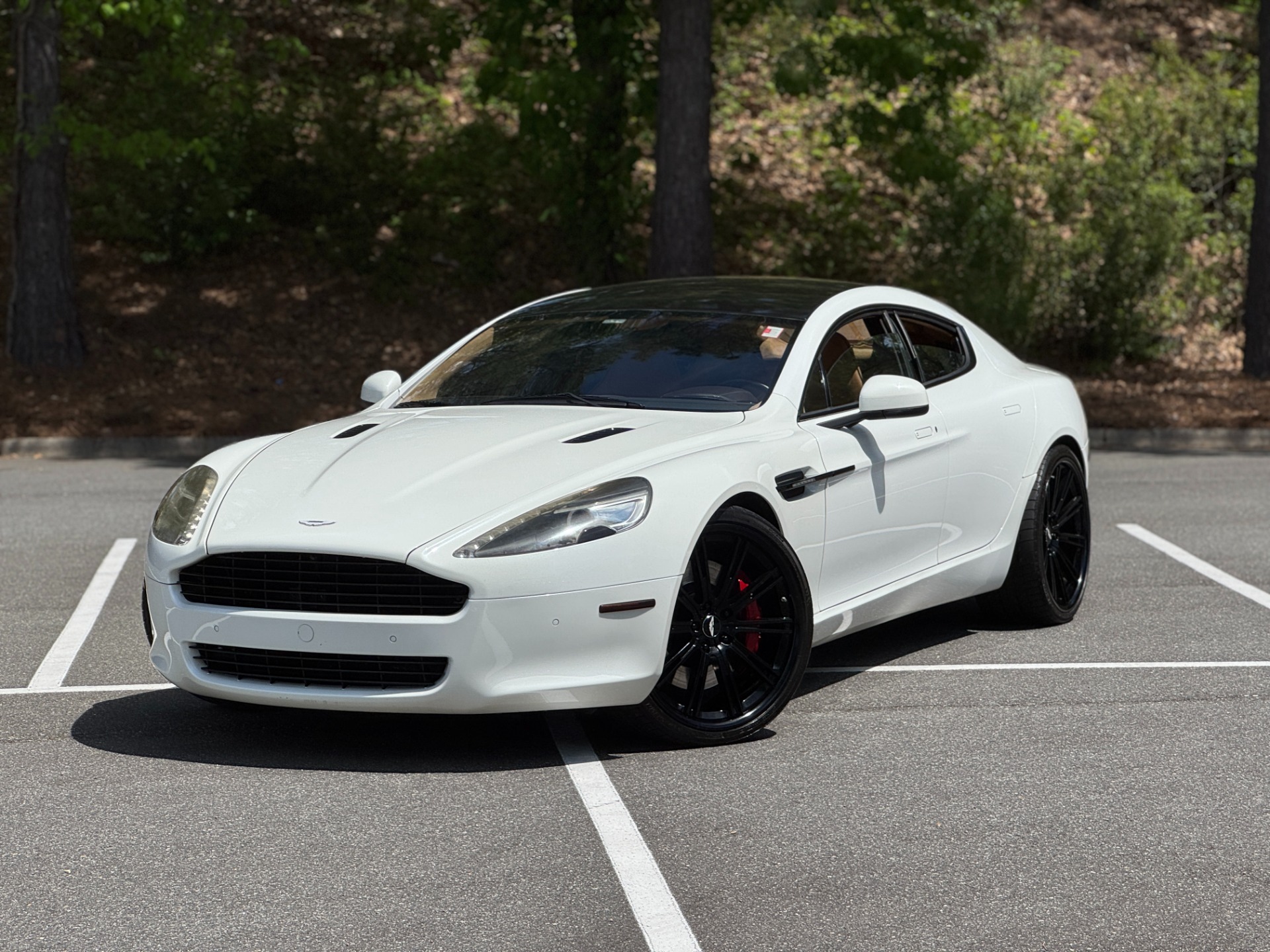 Used 2011 Aston Martin Rapide Luxury HAND-BUILT 5.9L V12 ENGINE for sale $59,999 at Formula Imports in Charlotte NC 28227 1