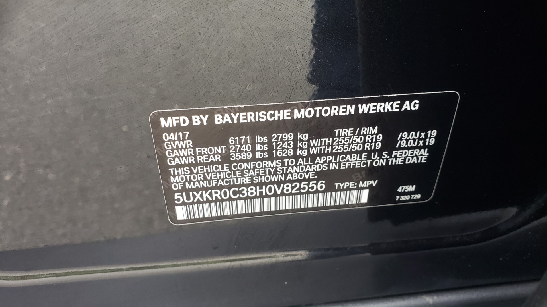 Used 2017 BMW X5 XDRIVE35I / NAV / SUNROOF / DRVR ASST / HEADS-UP / REARVIEW for sale Sold at Formula Imports in Charlotte NC 28227 86