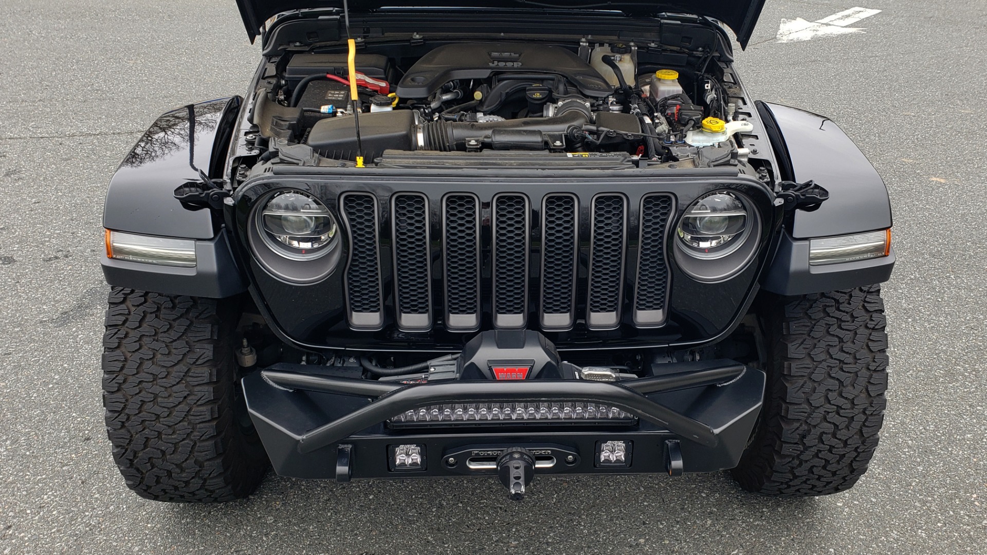 Used 2019 Jeep WRANGLER UNLIMITED RUBICON 4WD / V6 / 8-SPD AUTO / NAV / PWR TOP / REARVIEW for sale Sold at Formula Imports in Charlotte NC 28227 21
