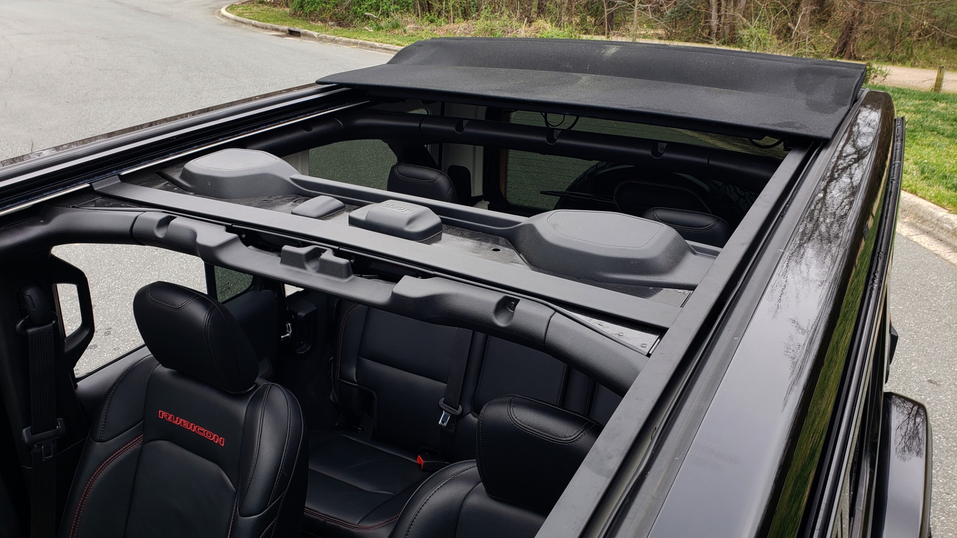Used 2019 Jeep WRANGLER UNLIMITED RUBICON 4WD / V6 / 8-SPD AUTO / NAV / PWR TOP / REARVIEW for sale Sold at Formula Imports in Charlotte NC 28227 78