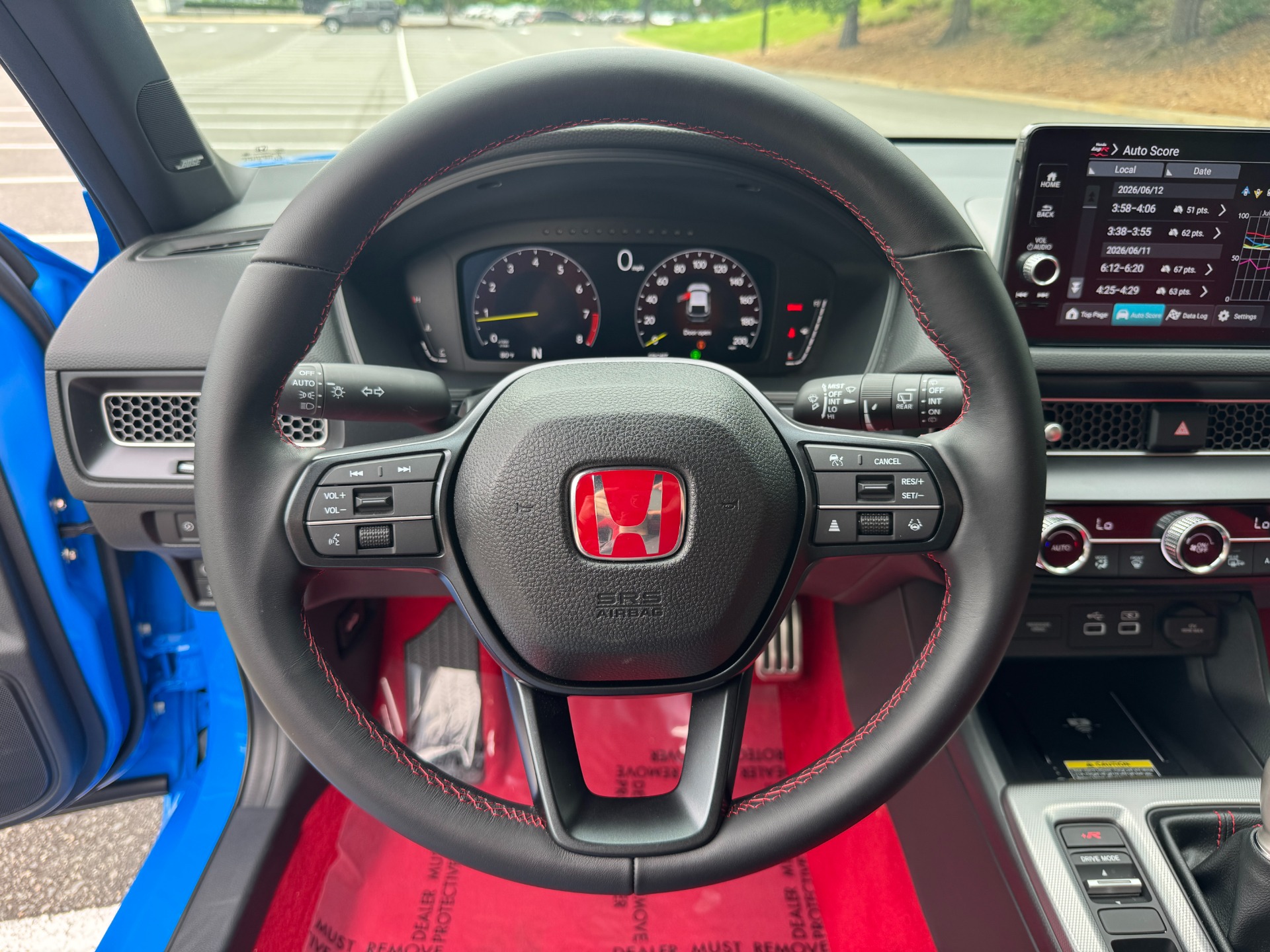 Used 2025 Honda Civic Type R BOOST BLUE PEARL / TASTEFUL MODS / LOW MILES! for sale $46,995 at Formula Imports in Charlotte NC 28227 34
