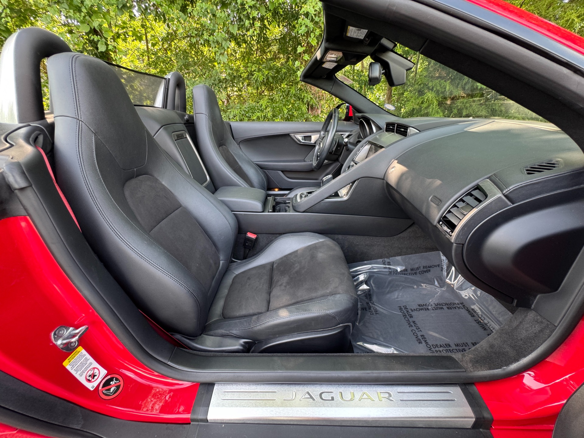 Used 2014 Jaguar F-TYPE Convertible V6 Supercharged SWITCHABLE ACTIVE EXHAUST / LOW MILES! for sale $27,800 at Formula Imports in Charlotte NC 28227 52
