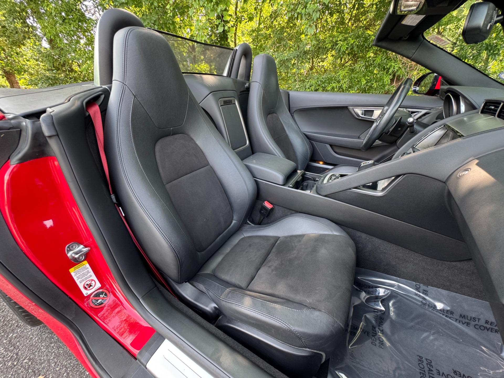 Used 2014 Jaguar F-TYPE Convertible V6 Supercharged SWITCHABLE ACTIVE EXHAUST / LOW MILES! for sale $27,800 at Formula Imports in Charlotte NC 28227 53