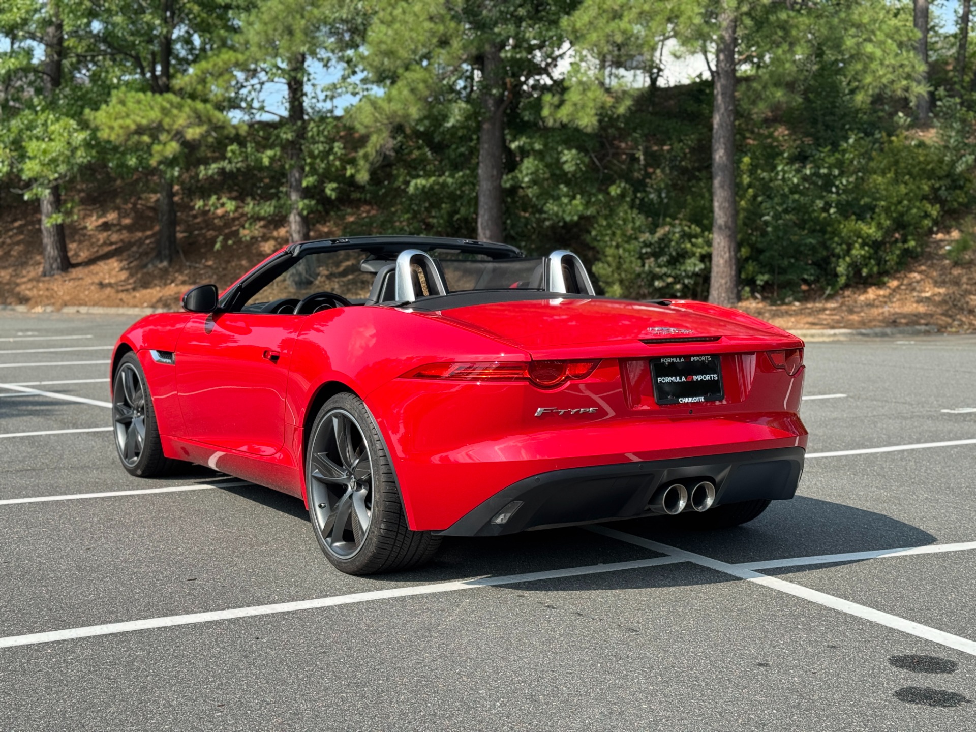 Used 2014 Jaguar F-TYPE Convertible V6 Supercharged SWITCHABLE ACTIVE EXHAUST / LOW MILES! for sale $27,800 at Formula Imports in Charlotte NC 28227 8
