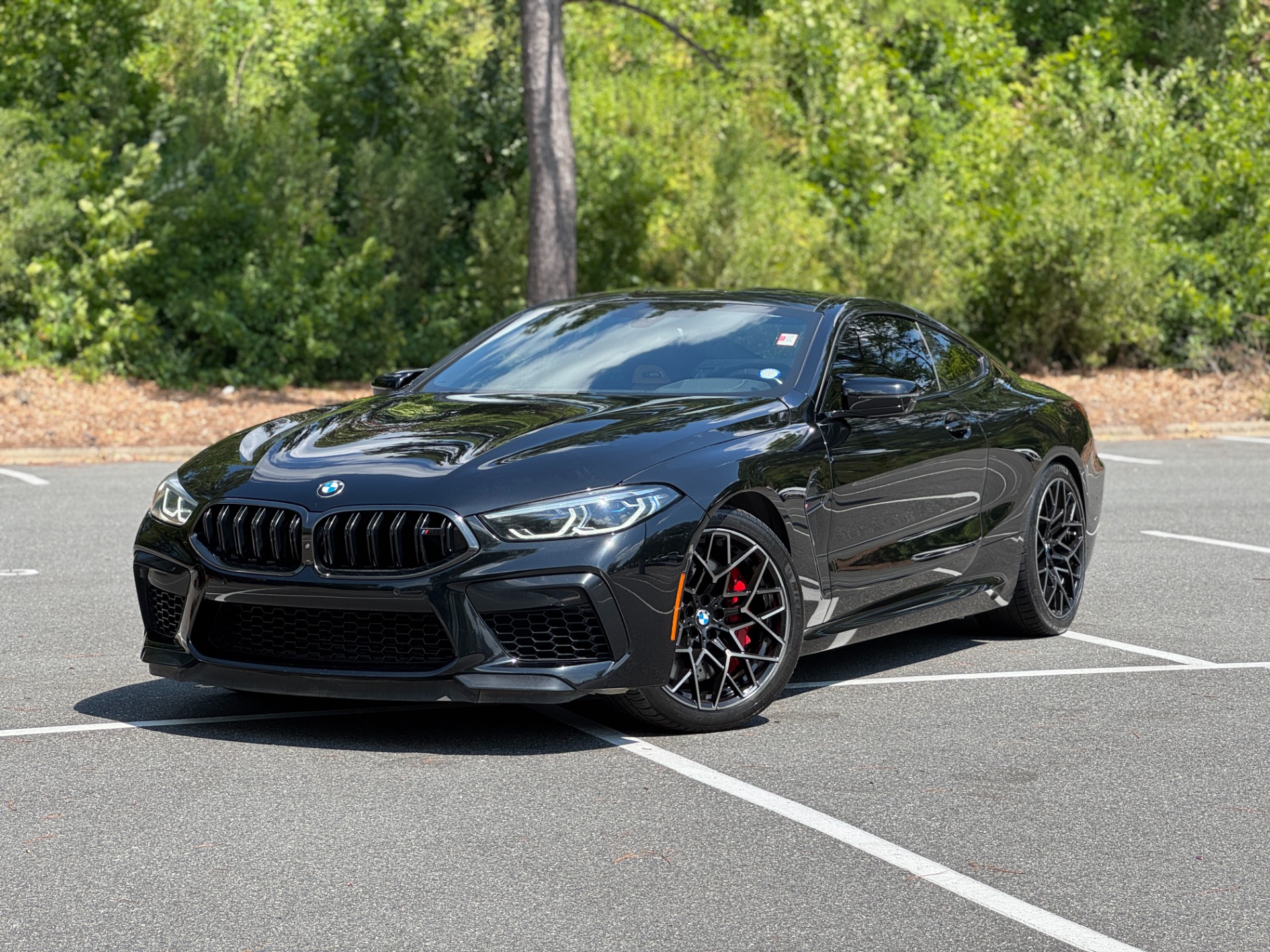 Used 2022 BMW M8 Competition Coupe DRIVING ASSISTANCE PKG / FULL MERINO LTHR / 20IN WHEELS for sale $72,995 at Formula Imports in Charlotte NC 28227 1