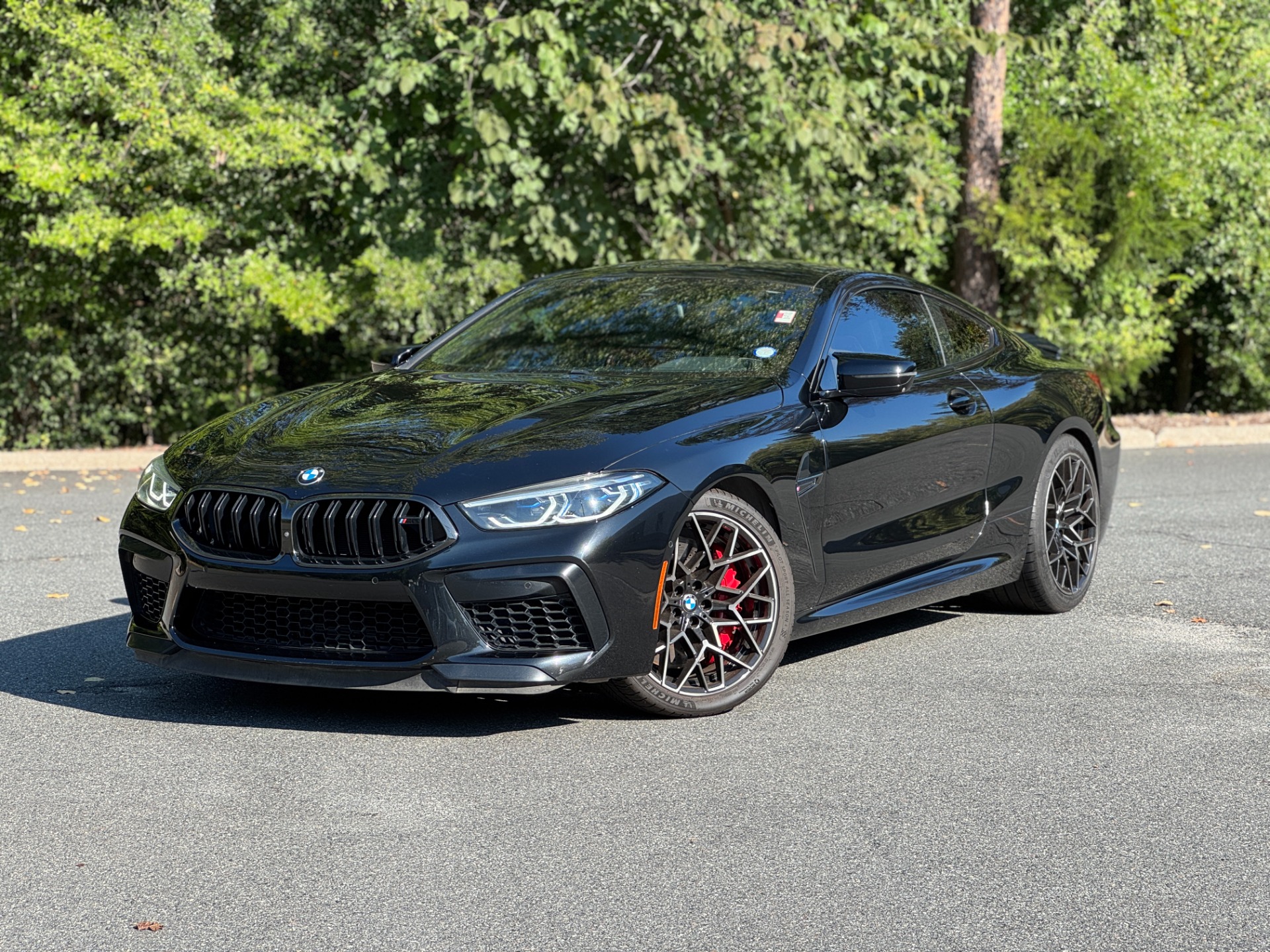 Used 2022 BMW M8 Competition Coupe DRIVING ASSISTANCE PKG / FULL MERINO LTHR / 20IN WHEELS for sale $69,200 at Formula Imports in Charlotte NC 28227 1