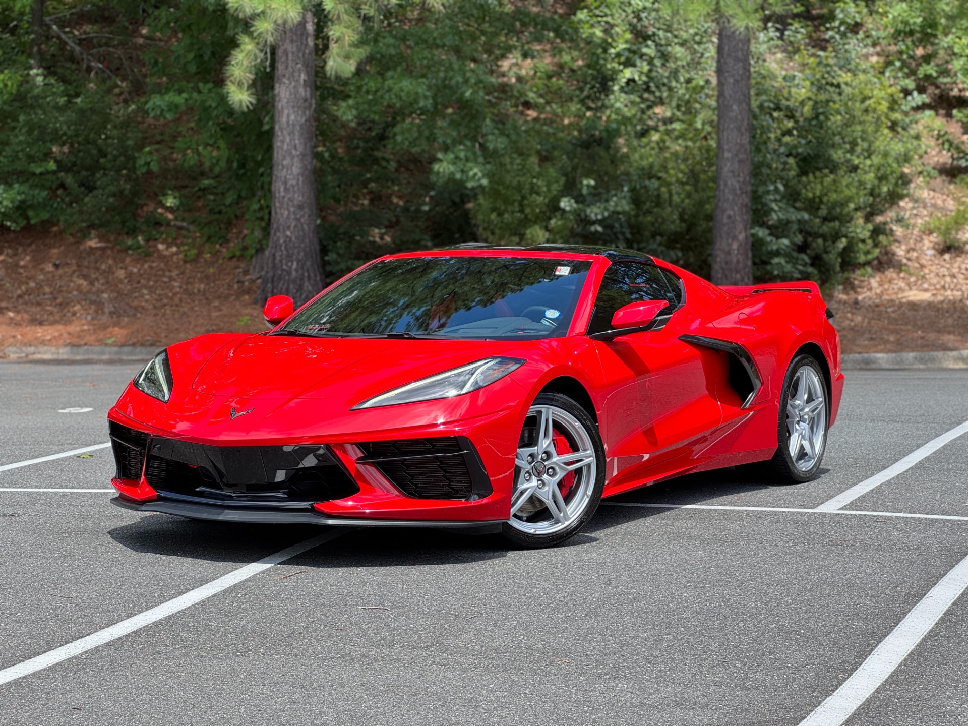 Used 2023 Chevrolet Corvette Stingray Coupe 3LT Z51 PERF. PKG / FRONT LIFT / TRANSPARENT ROOF for sale $71,995 at Formula Imports in Charlotte NC 28227 1