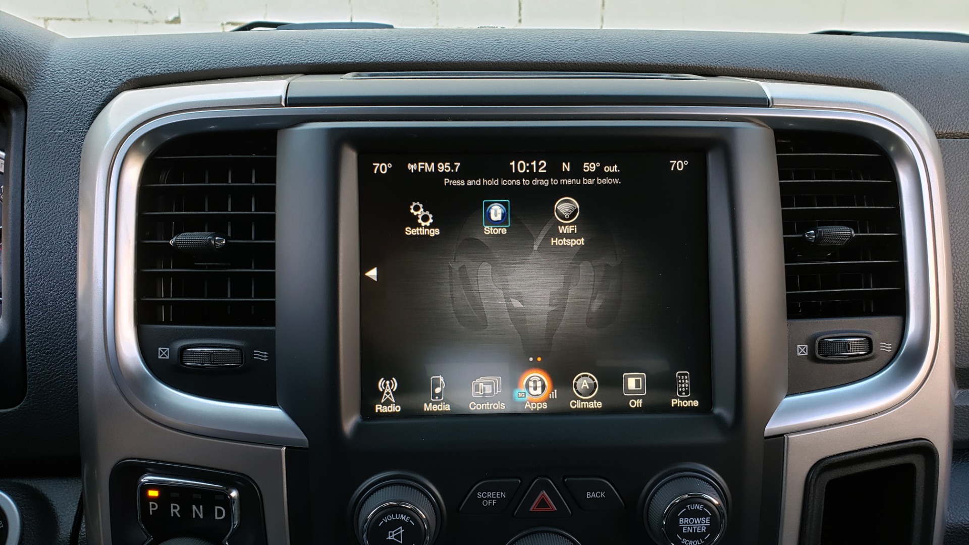 Used 2017 Ram 1500 BIG HORN CREW CAB 4X4 / 3.6L V6 / 8-SPD AUTO / WIFI HOTSPOT for sale Sold at Formula Imports in Charlotte NC 28227 41