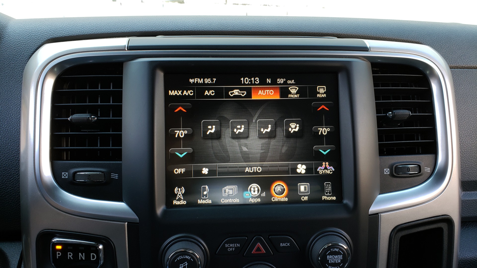 Used 2017 Ram 1500 BIG HORN CREW CAB 4X4 / 3.6L V6 / 8-SPD AUTO / WIFI HOTSPOT for sale Sold at Formula Imports in Charlotte NC 28227 42