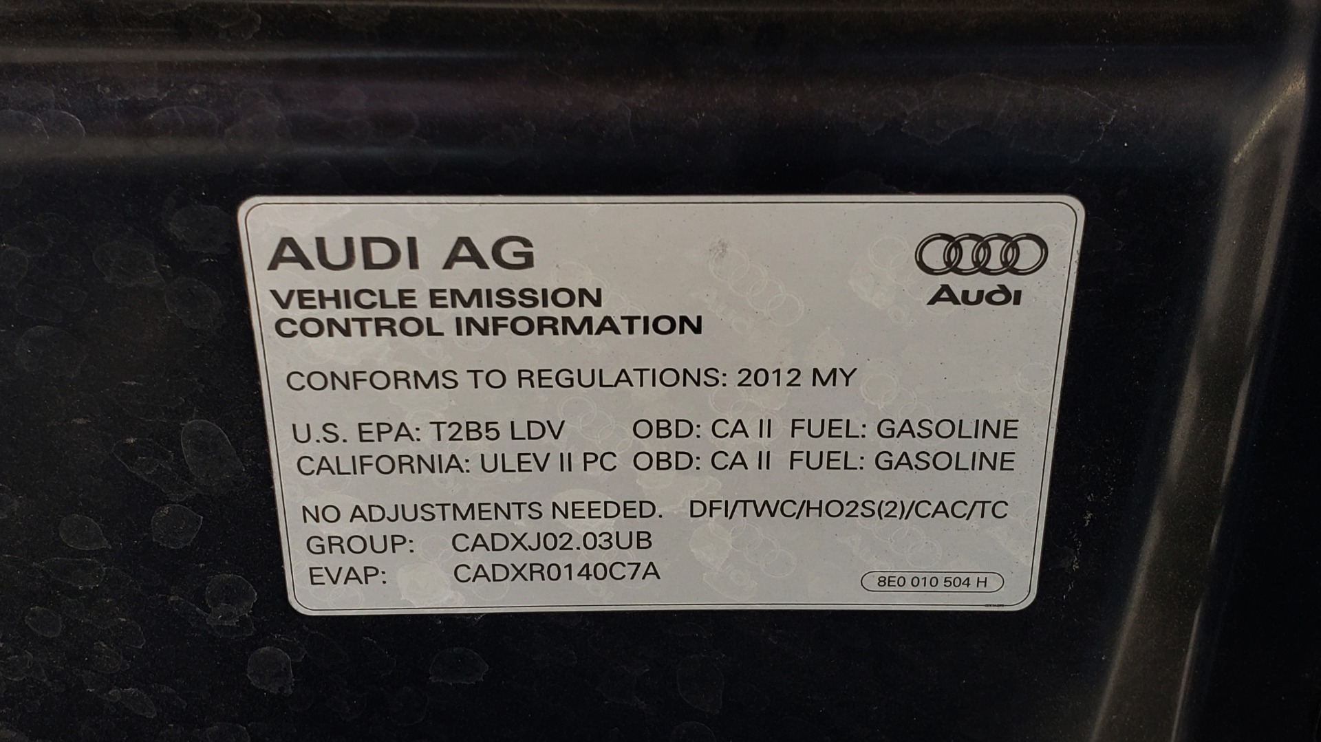 Used 2012 Audi A6 2.0T PREMIUM PLUS / NAV / SNRF / CVT TRANS / REARVIEW for sale Sold at Formula Imports in Charlotte NC 28227 16