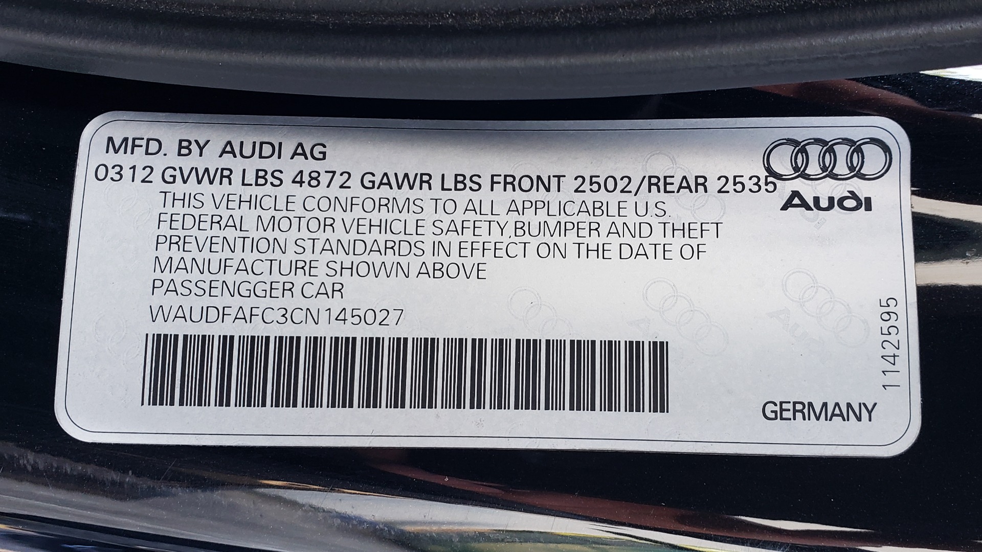 Used 2012 Audi A6 2.0T PREMIUM PLUS / NAV / SNRF / CVT TRANS / REARVIEW for sale Sold at Formula Imports in Charlotte NC 28227 85