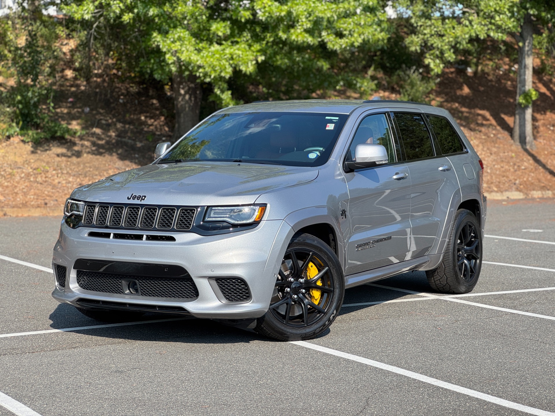 Used 2018 Jeep Grand Cherokee Trackhawk 4x4 2XV PREFERRED PKG / HARMAN KARDON SOUND / 20IN WHEELS for sale $69,995 at Formula Imports in Charlotte NC 28227 1