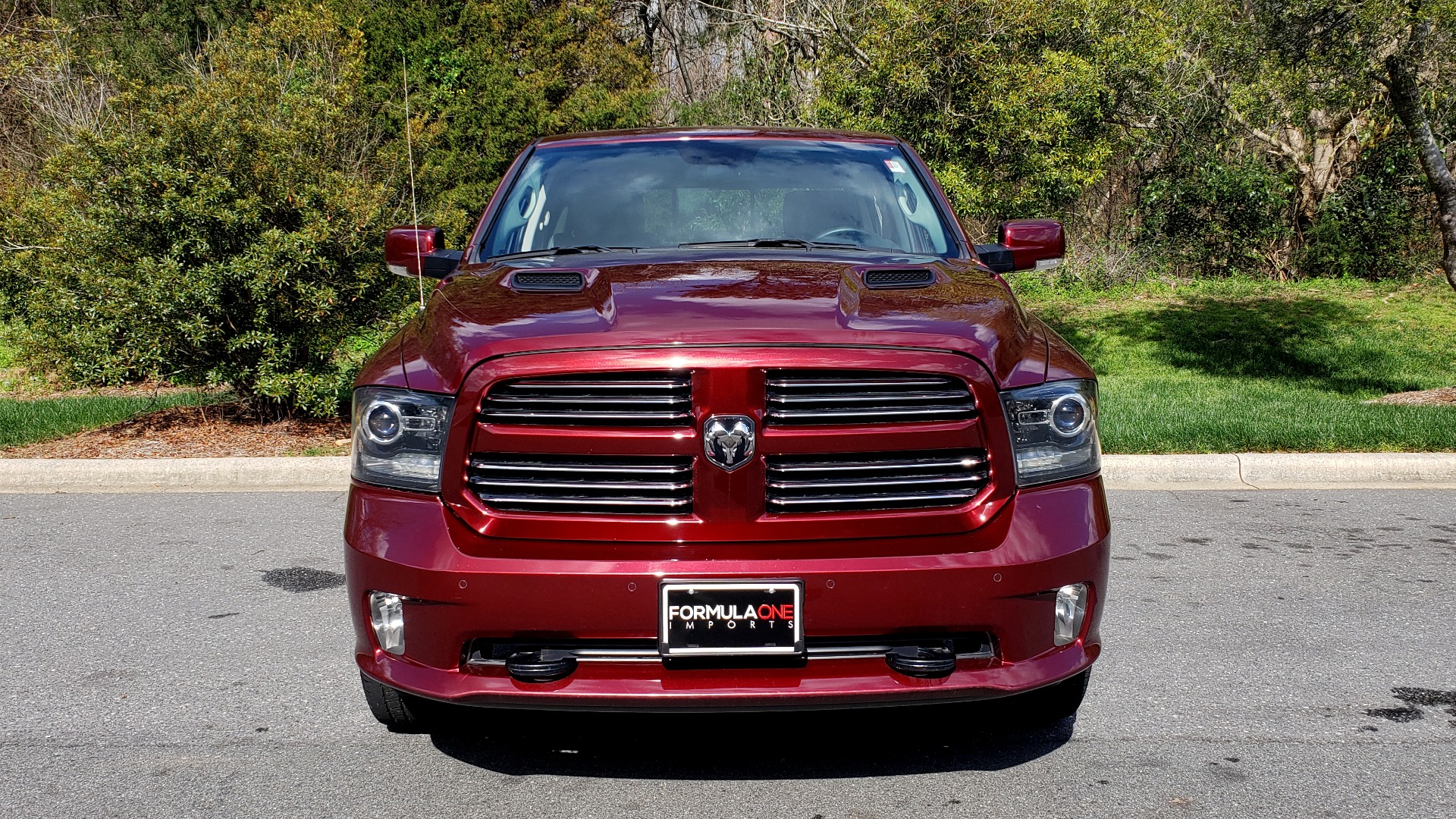 Used 2017 Ram 1500 SPORT CREW CAB 4X4 / NAV / ALPINE / SUNROOF / VENT STS / REARVIEW for sale Sold at Formula Imports in Charlotte NC 28227 17