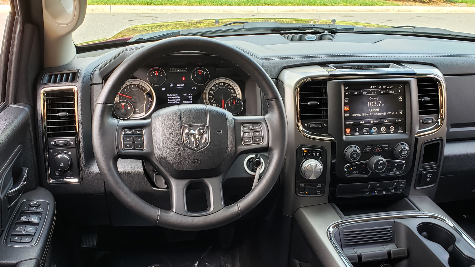 Used 2017 Ram 1500 SPORT CREW CAB 4X4 / NAV / ALPINE / SUNROOF / VENT STS / REARVIEW for sale Sold at Formula Imports in Charlotte NC 28227 34